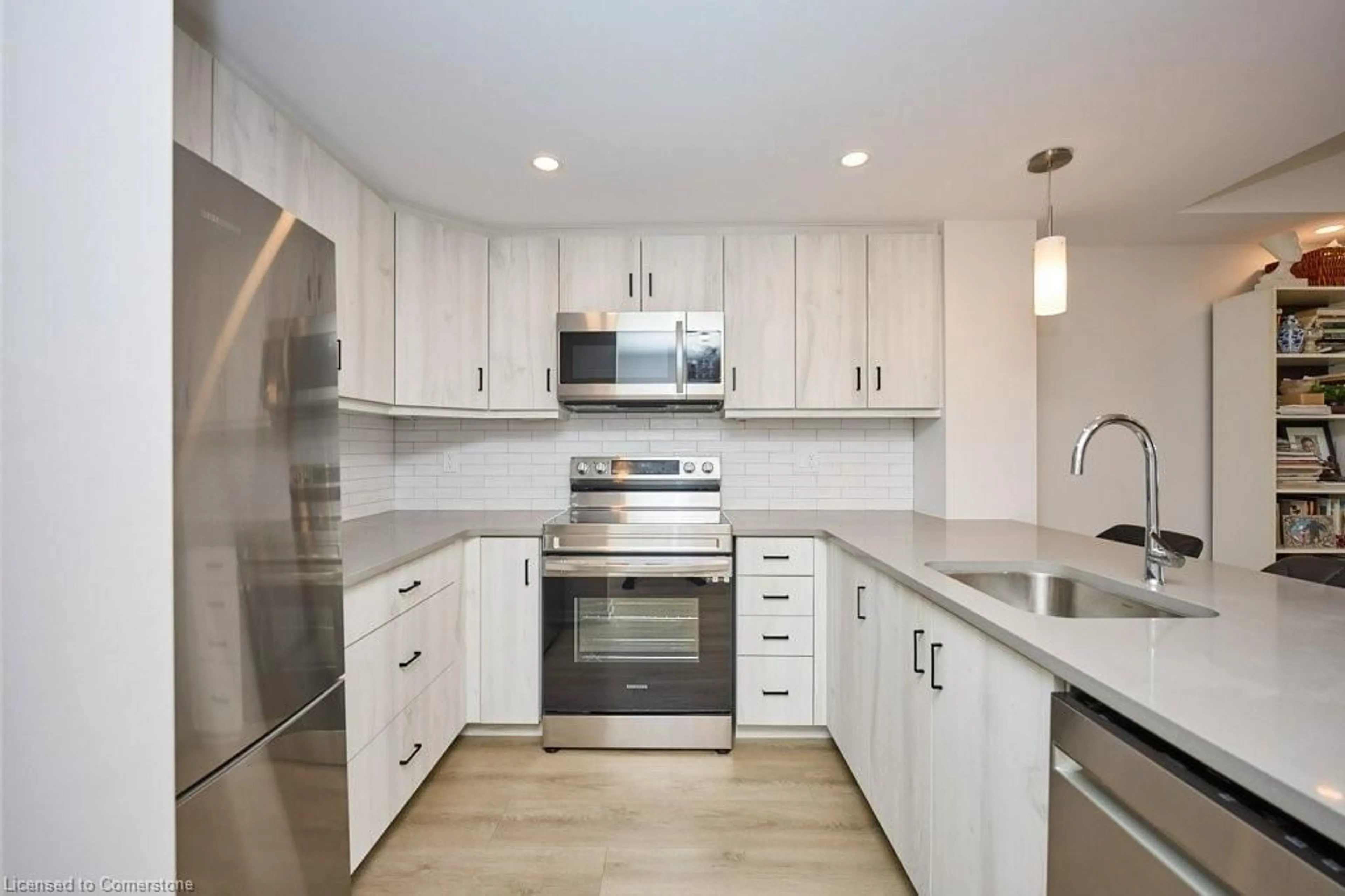 Open concept kitchen, unknown for 3998 Victoria Ave #103, Vineland Ontario L0R 2C0