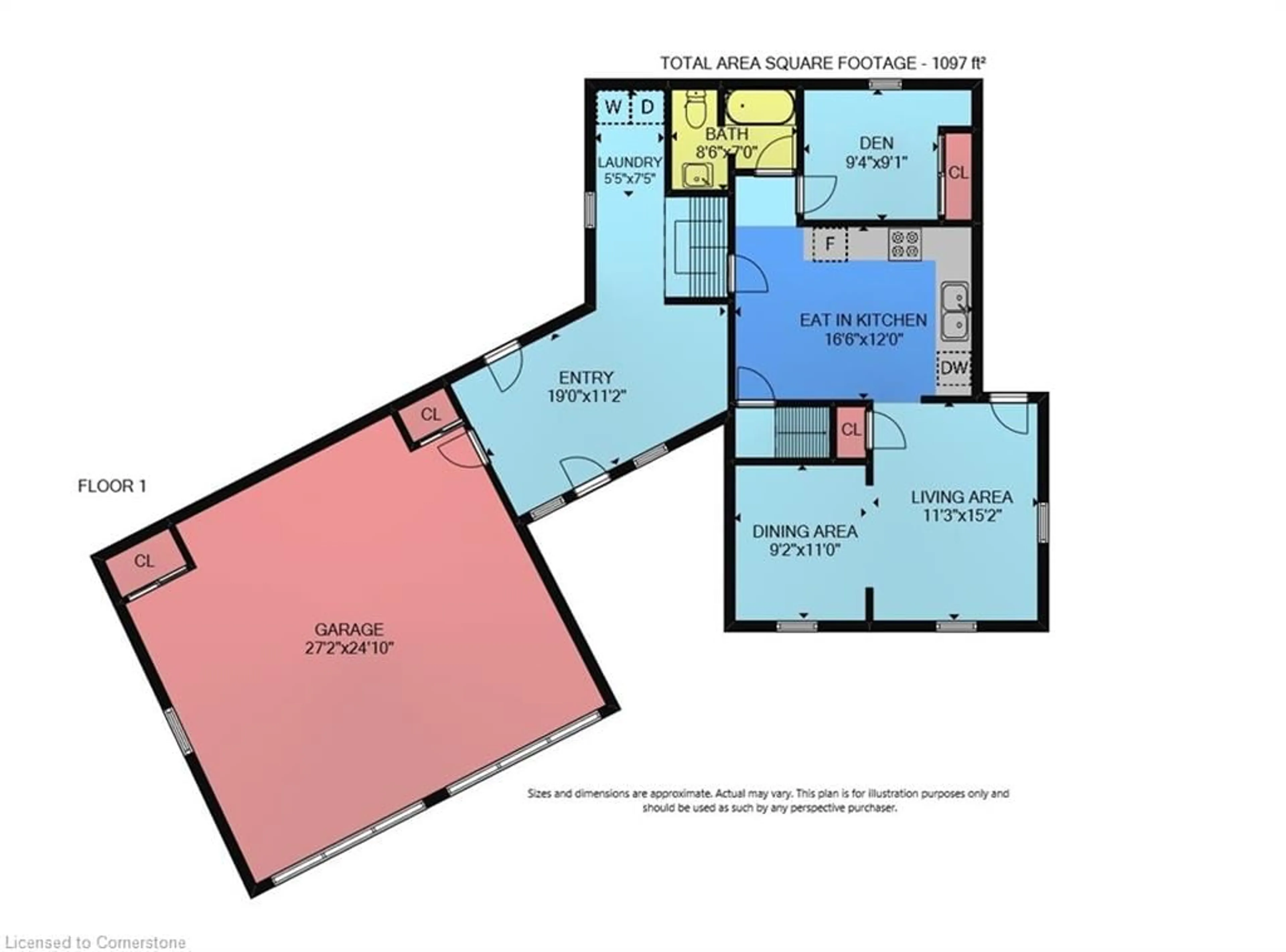 Floor plan for 513 Sutor Rd, Cayuga Ontario N0A 1E0