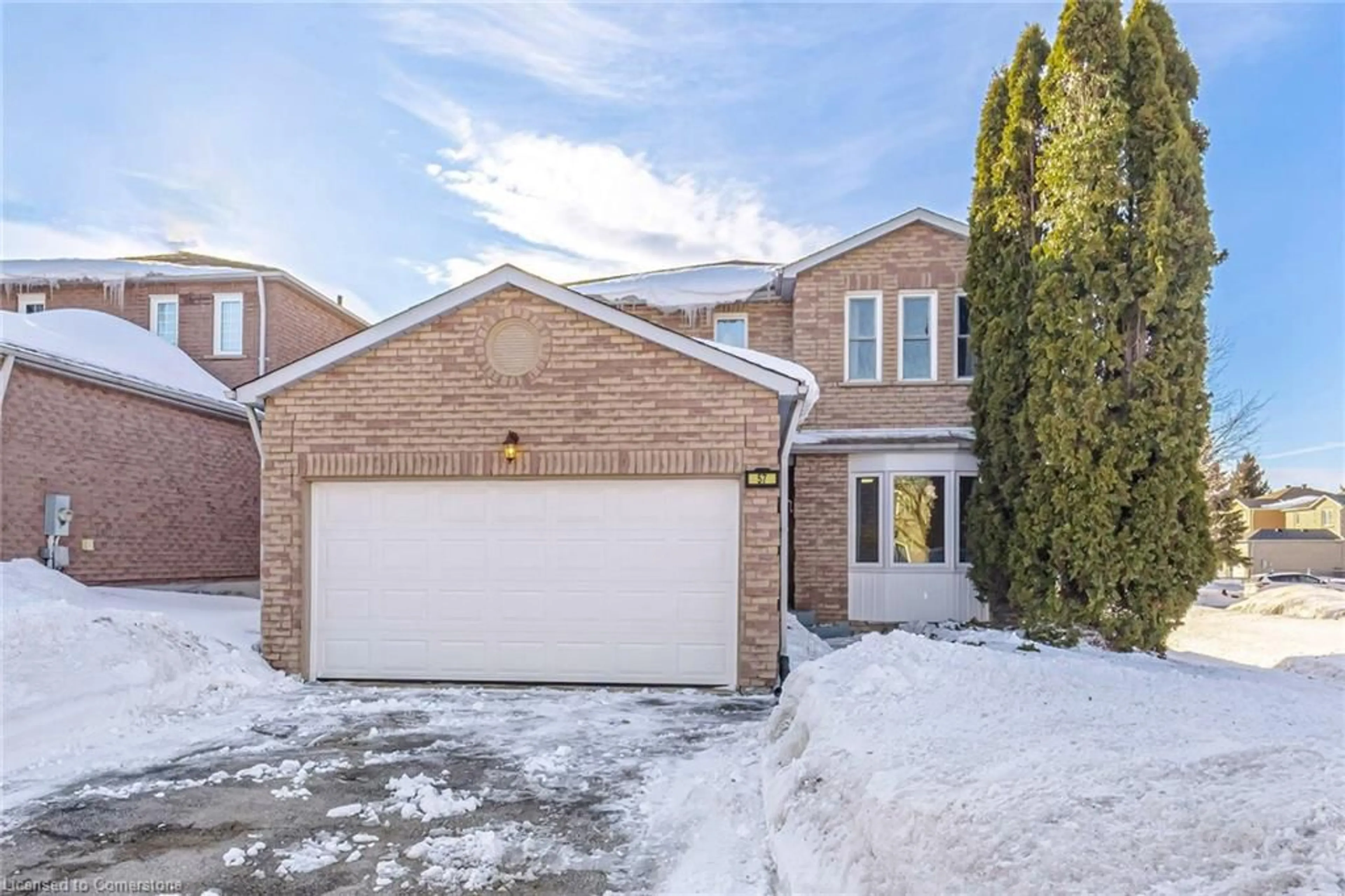 Home with brick exterior material, street for 57 Carruthers Cres, Barrie Ontario L4M 6A7