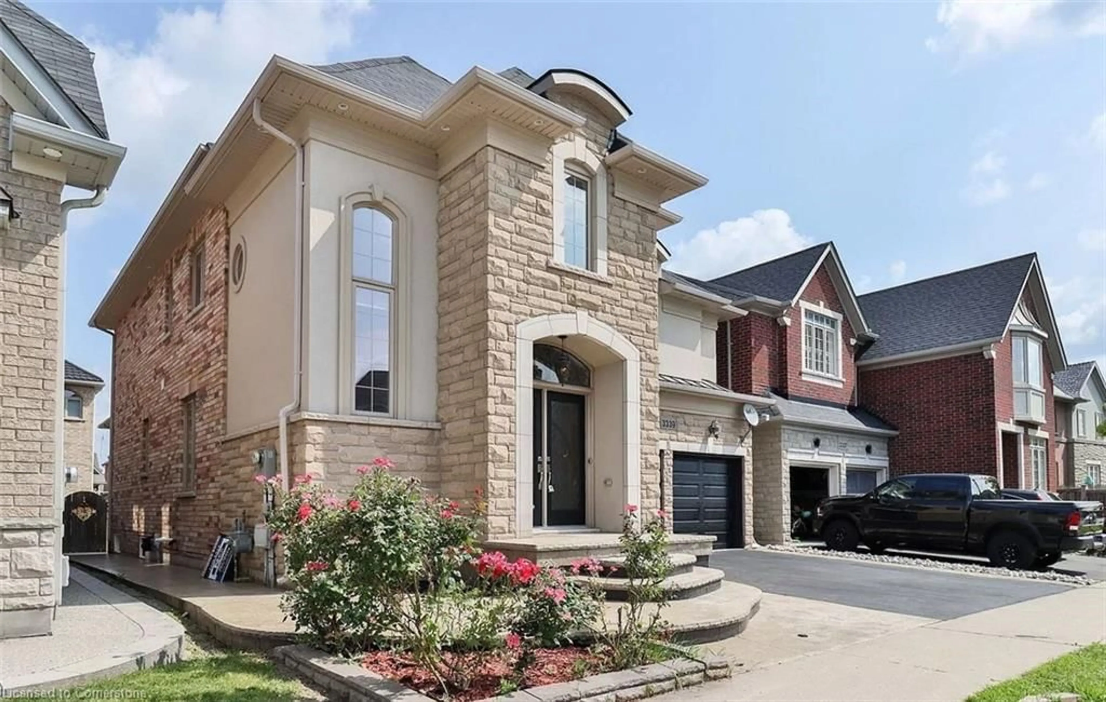 Home with brick exterior material, street for 3339 Moses Way, Burlington Ontario L7M 0L5