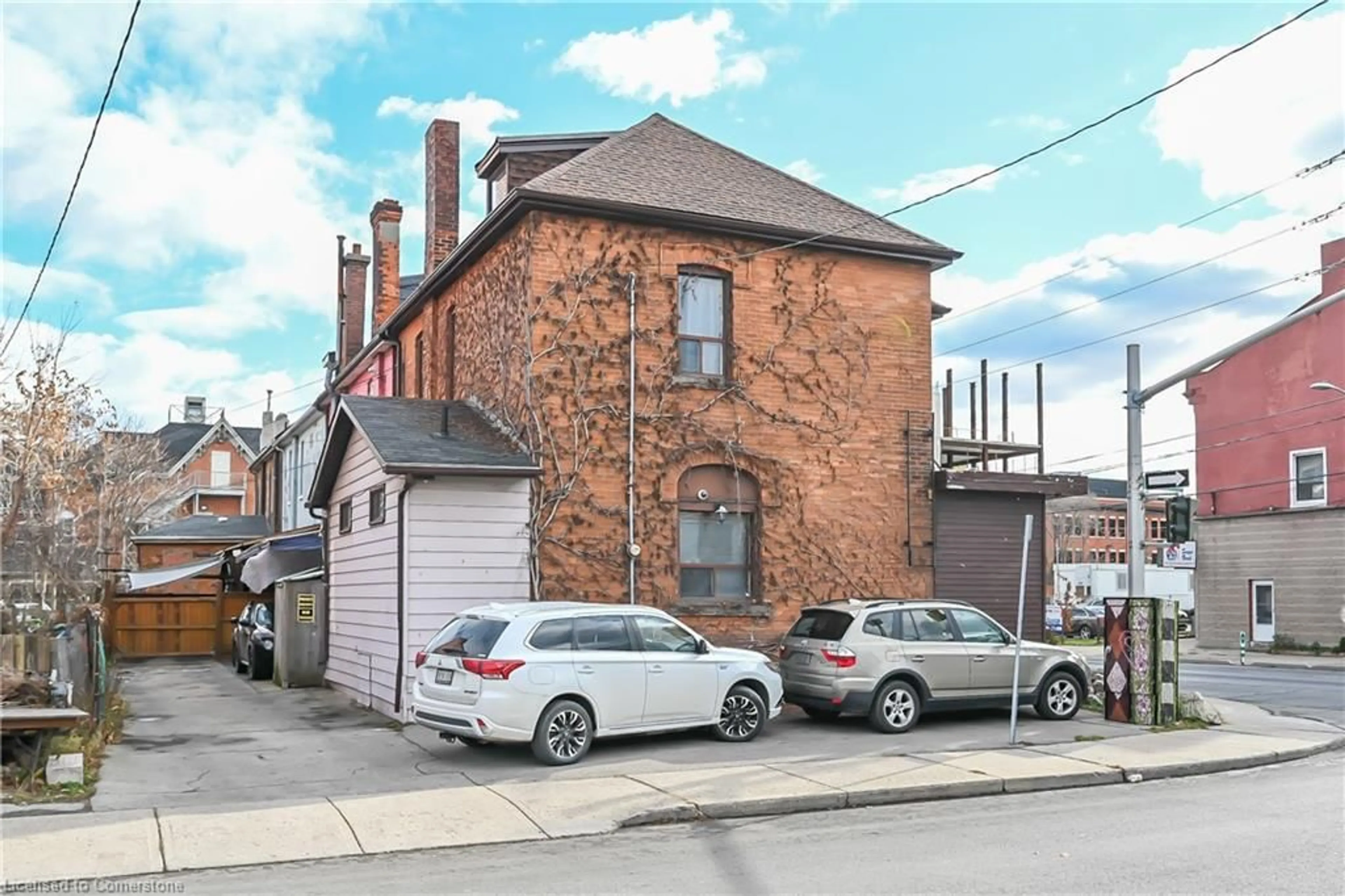 A pic from outside/outdoor area/front of a property/back of a property/a pic from drone, street for 30 Cannon St #DUPLEX, Hamilton Ontario L8R 2B3