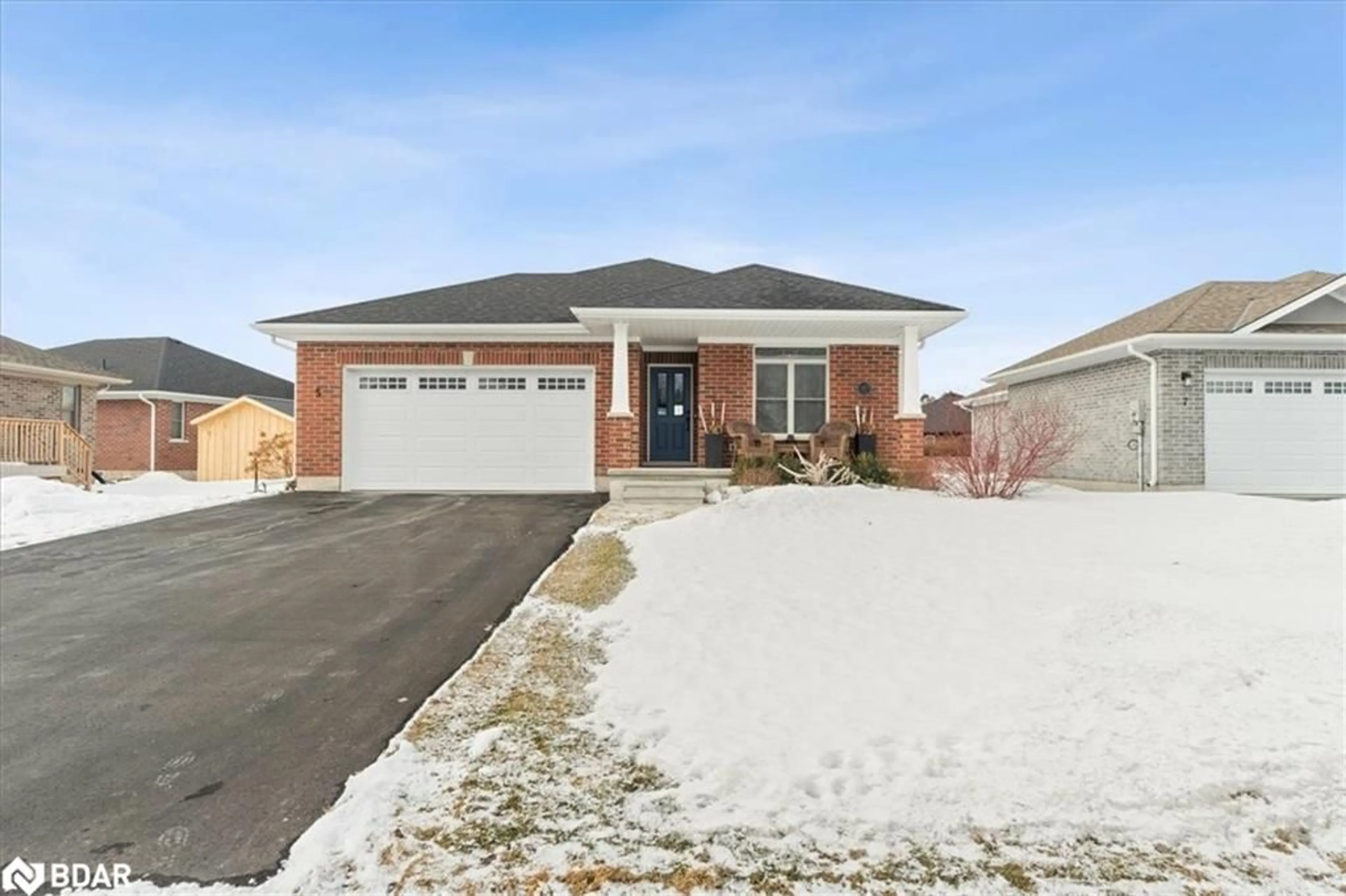 Home with brick exterior material, street for 5 Berwick St, Stirling Ontario K0K 3E0