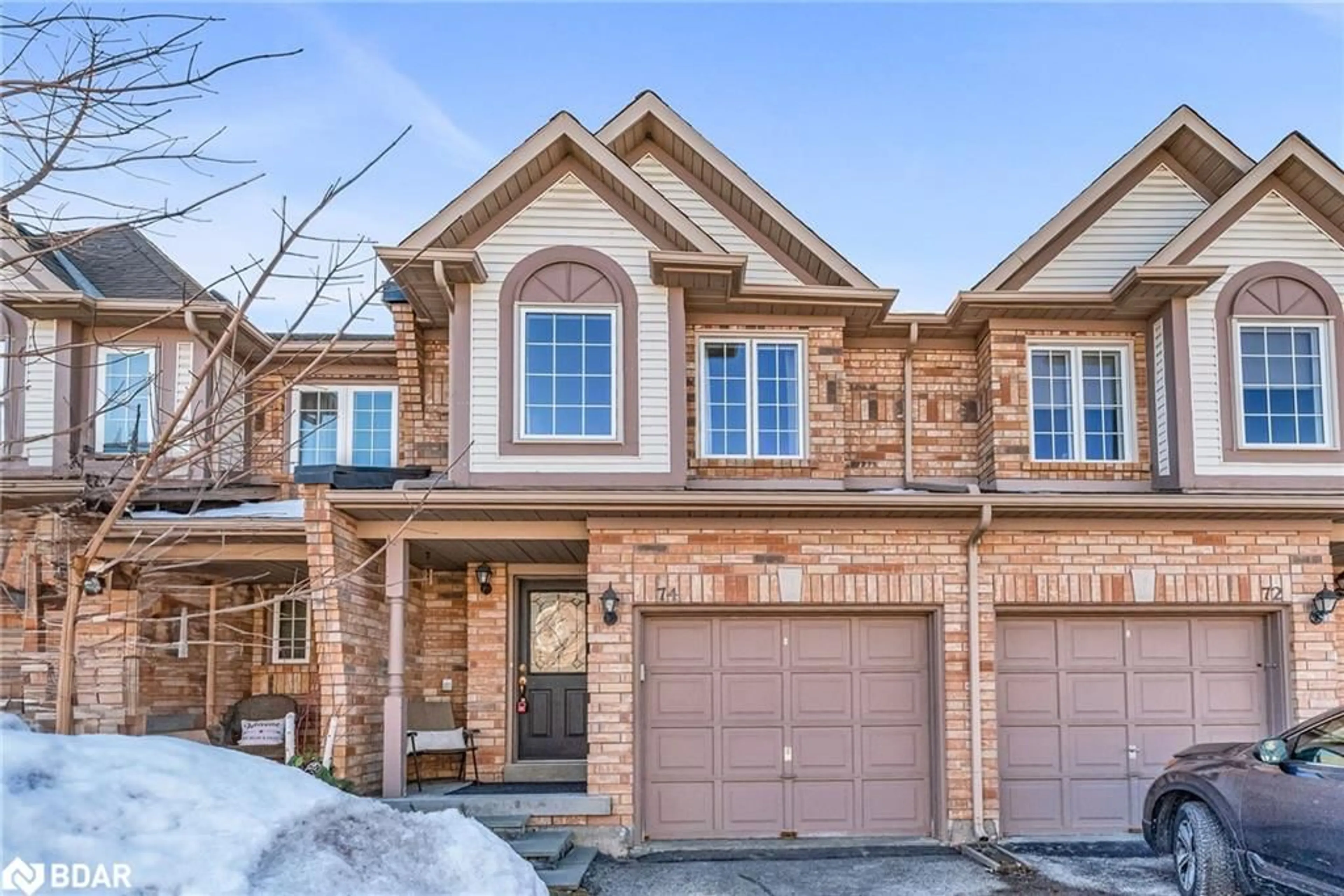 Home with brick exterior material, street for 74 Alderbrook Pl, Bolton Ontario L7E 1Y6