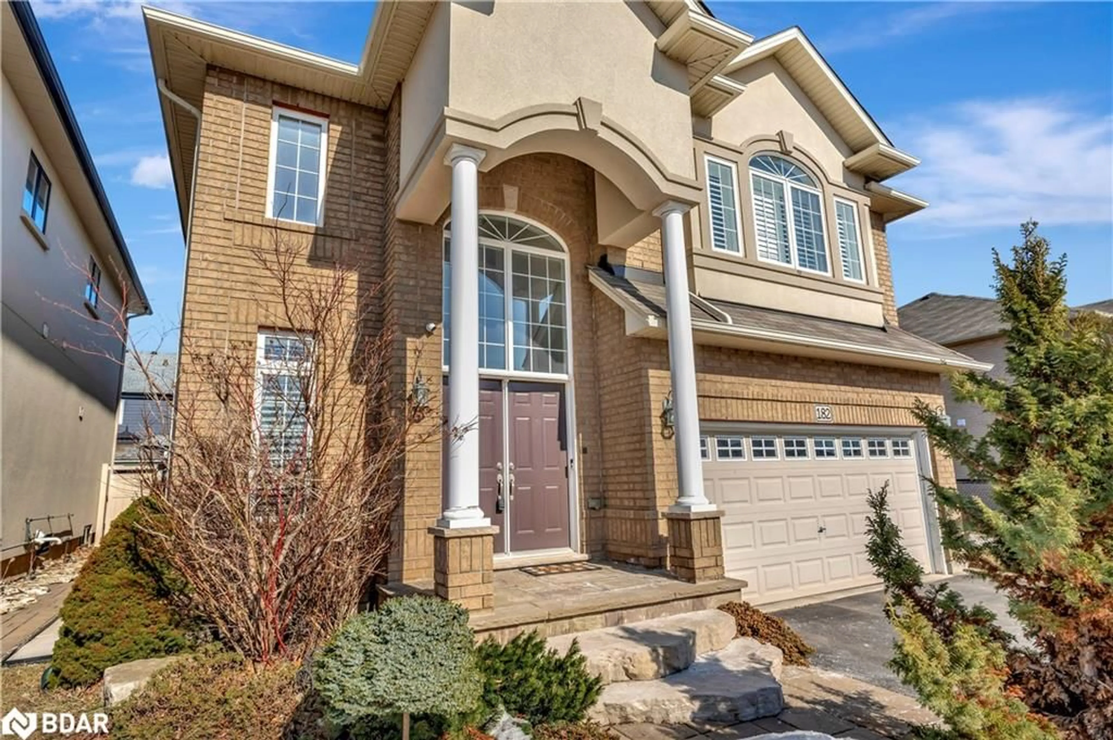 Home with brick exterior material, street for 182 Painter Terr, Waterdown Ontario L8B 0V6