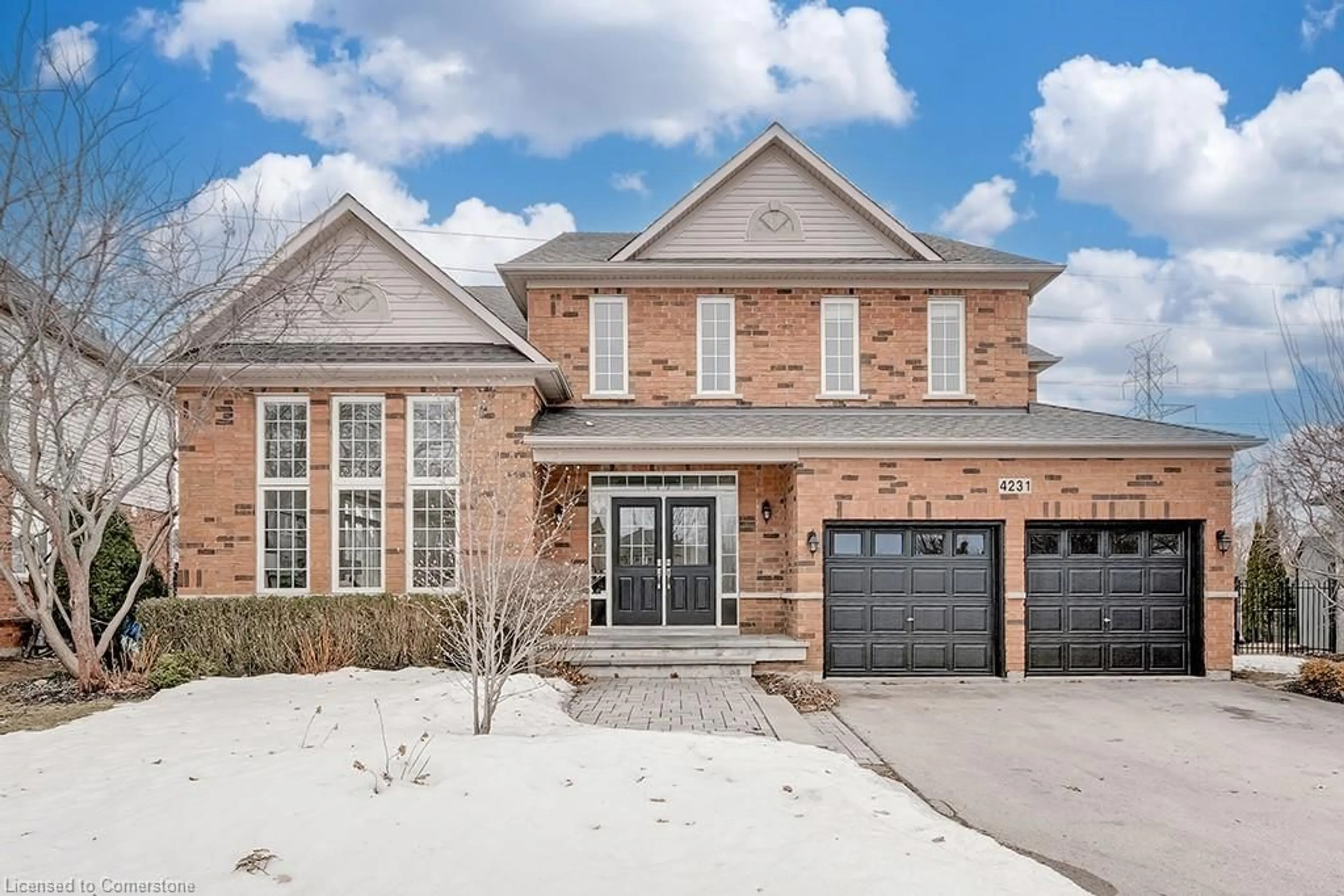 Home with brick exterior material, street for 4231 Amaletta Cres, Burlington Ontario L7M 5C5