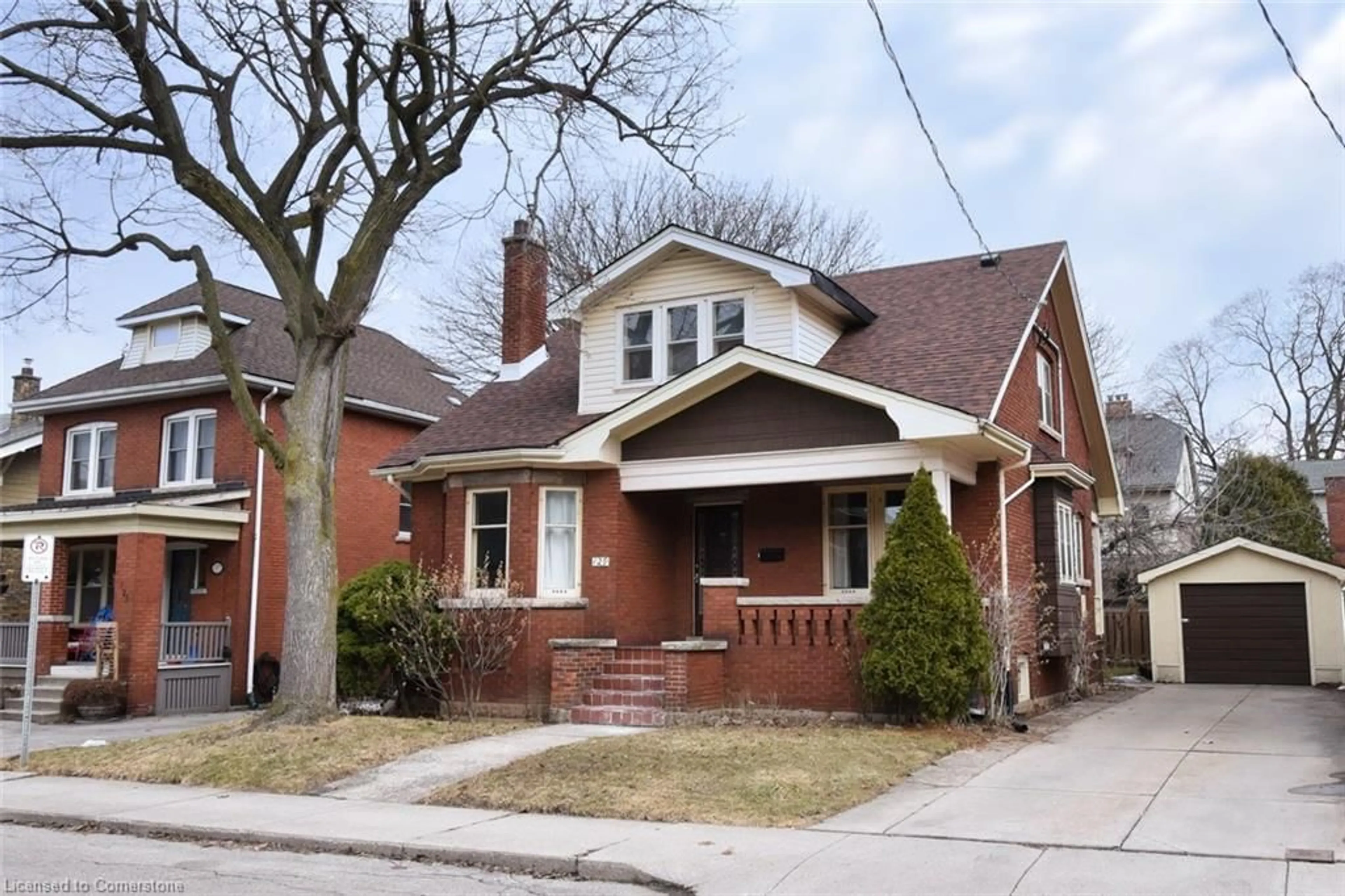 Home with brick exterior material, street for 129 Eastbourne Ave, Hamilton Ontario L8M 2M9