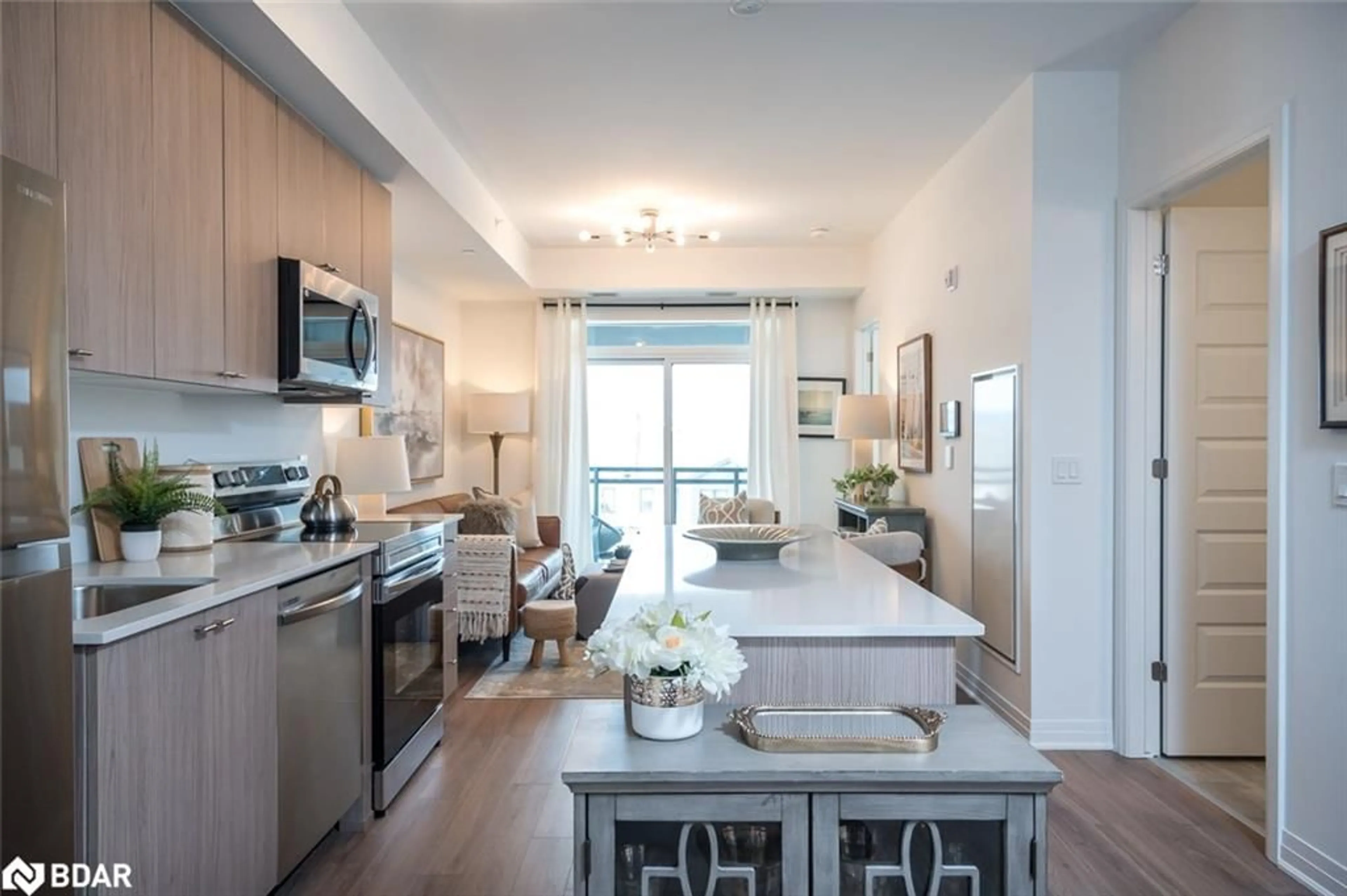 Open concept kitchen, unknown for 490 Gordon Krantz Ave #305, Milton Ontario L9T 2X5
