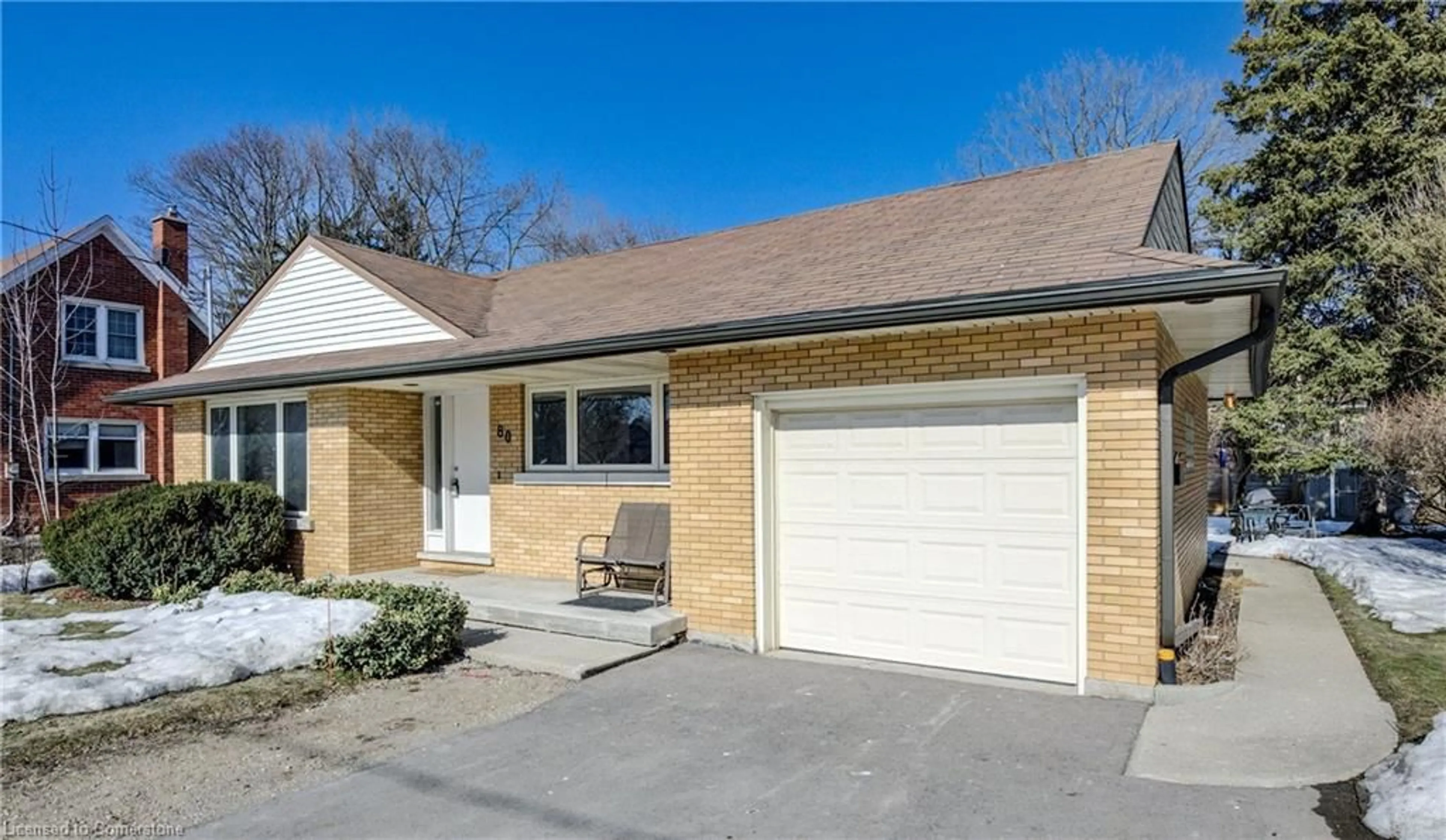 Home with brick exterior material, street for 80 Westmount Rd, Waterloo Ontario N2L 2L1