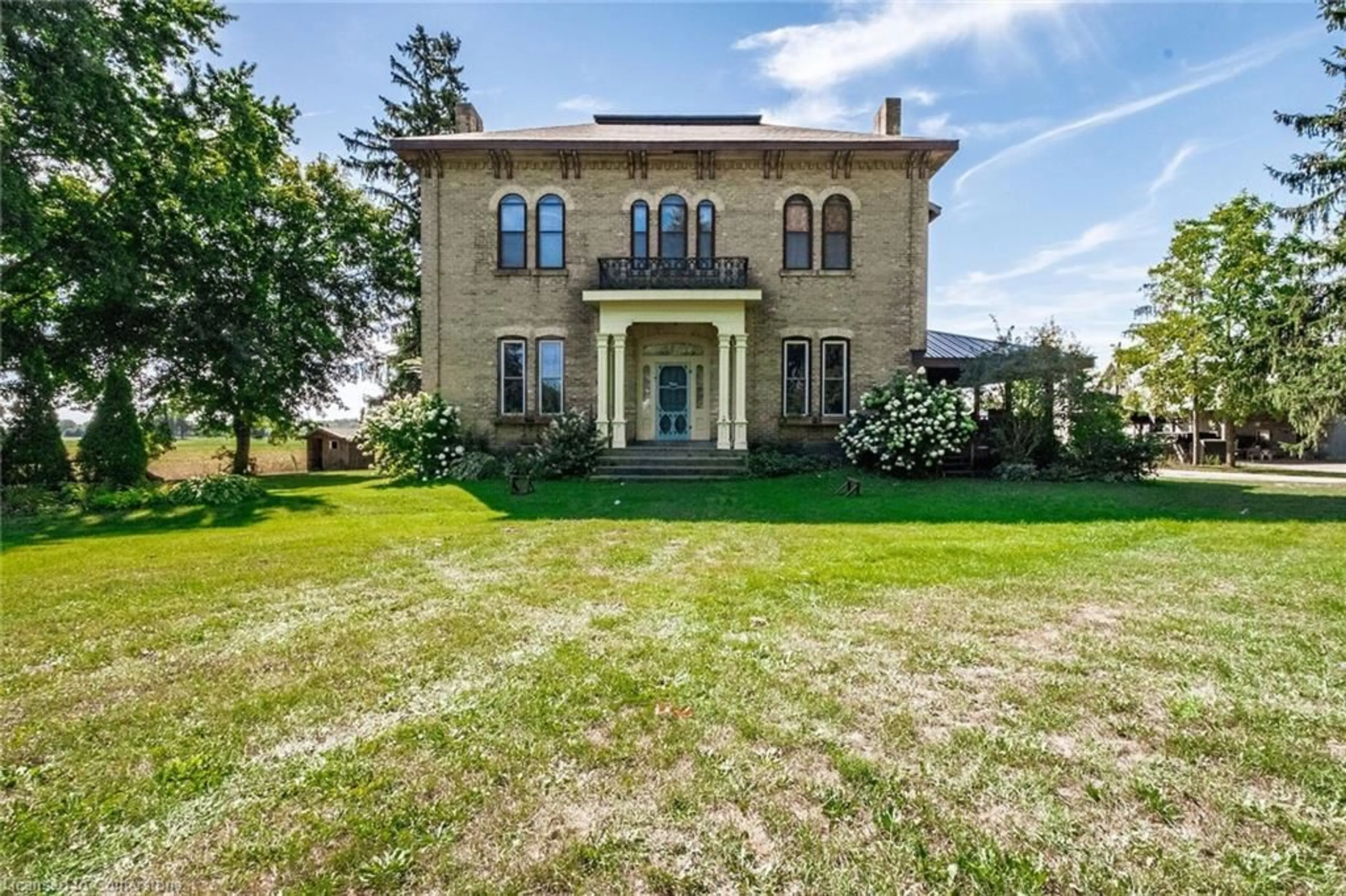 A pic from outside/outdoor area/front of a property/back of a property/a pic from drone, building for 440 German School Rd, St. George Ontario N0E 1N0