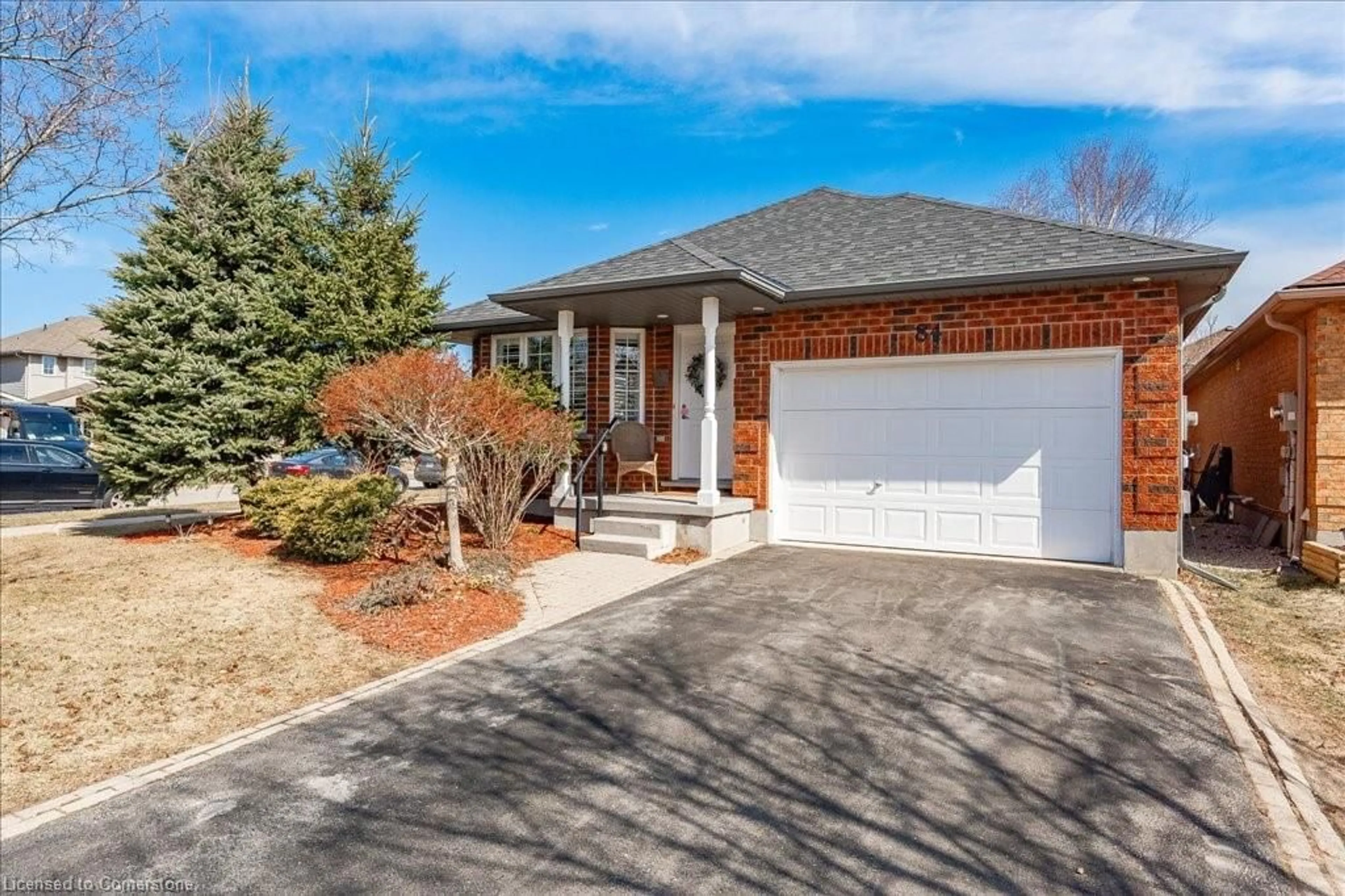 Home with brick exterior material, street for 84 Milson Cres, Guelph Ontario N1C 1G6