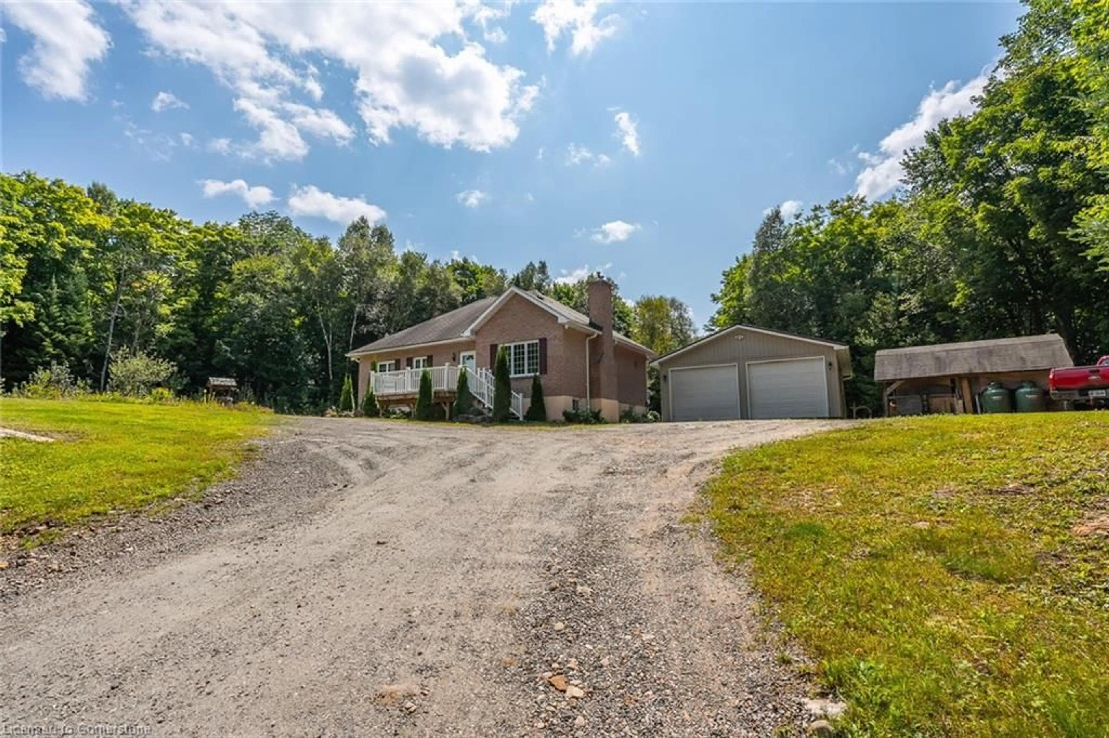 A pic from outside/outdoor area/front of a property/back of a property/a pic from drone, unknown for 17182 Hwy 118, Haliburton Ontario K0S 1S0