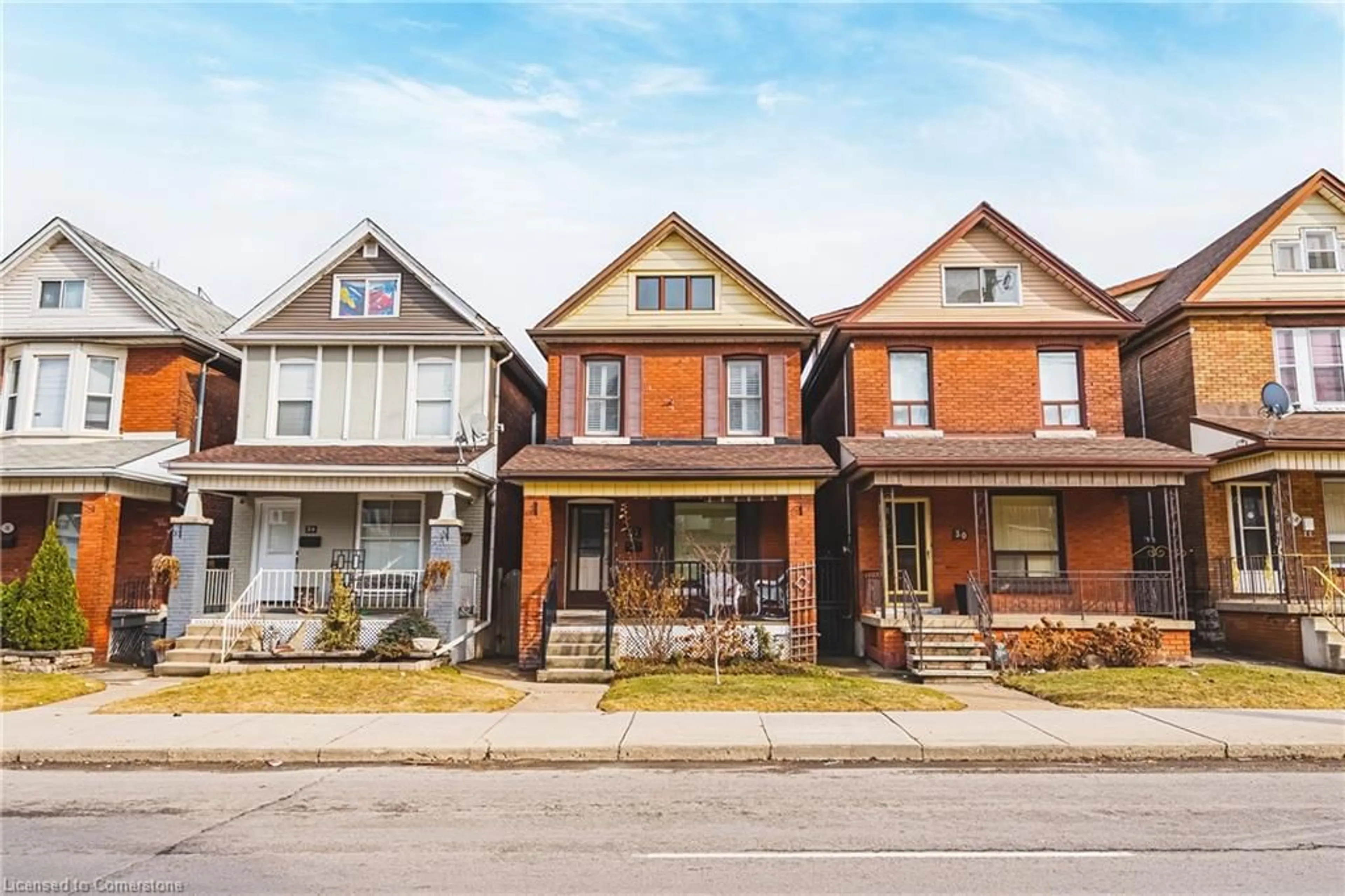 Home with brick exterior material, street for 32 Sherman Ave, Hamilton Ontario L8L 6L8