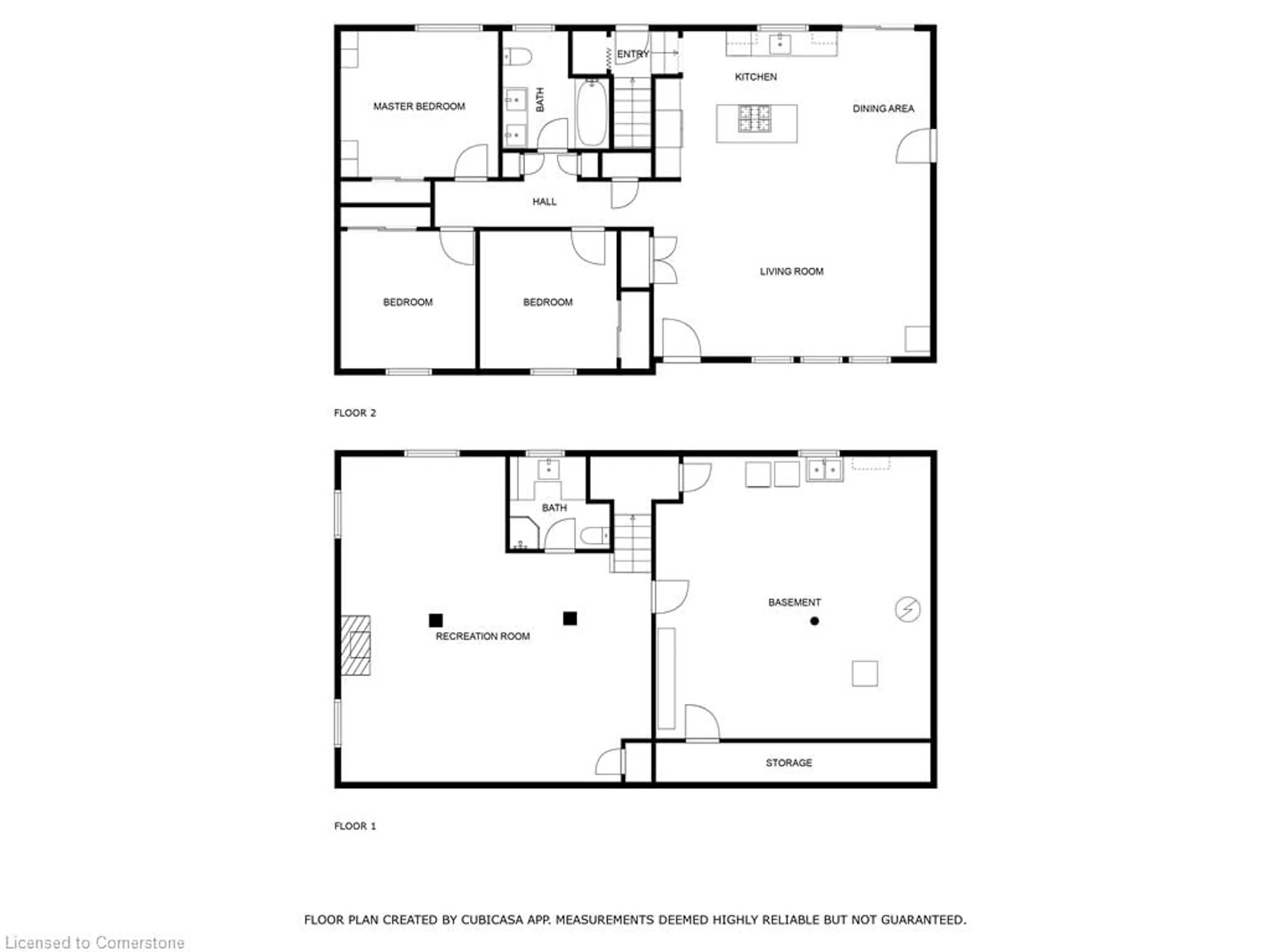 Floor plan for 16 William St, Tillsonburg Ontario N4G 1L8