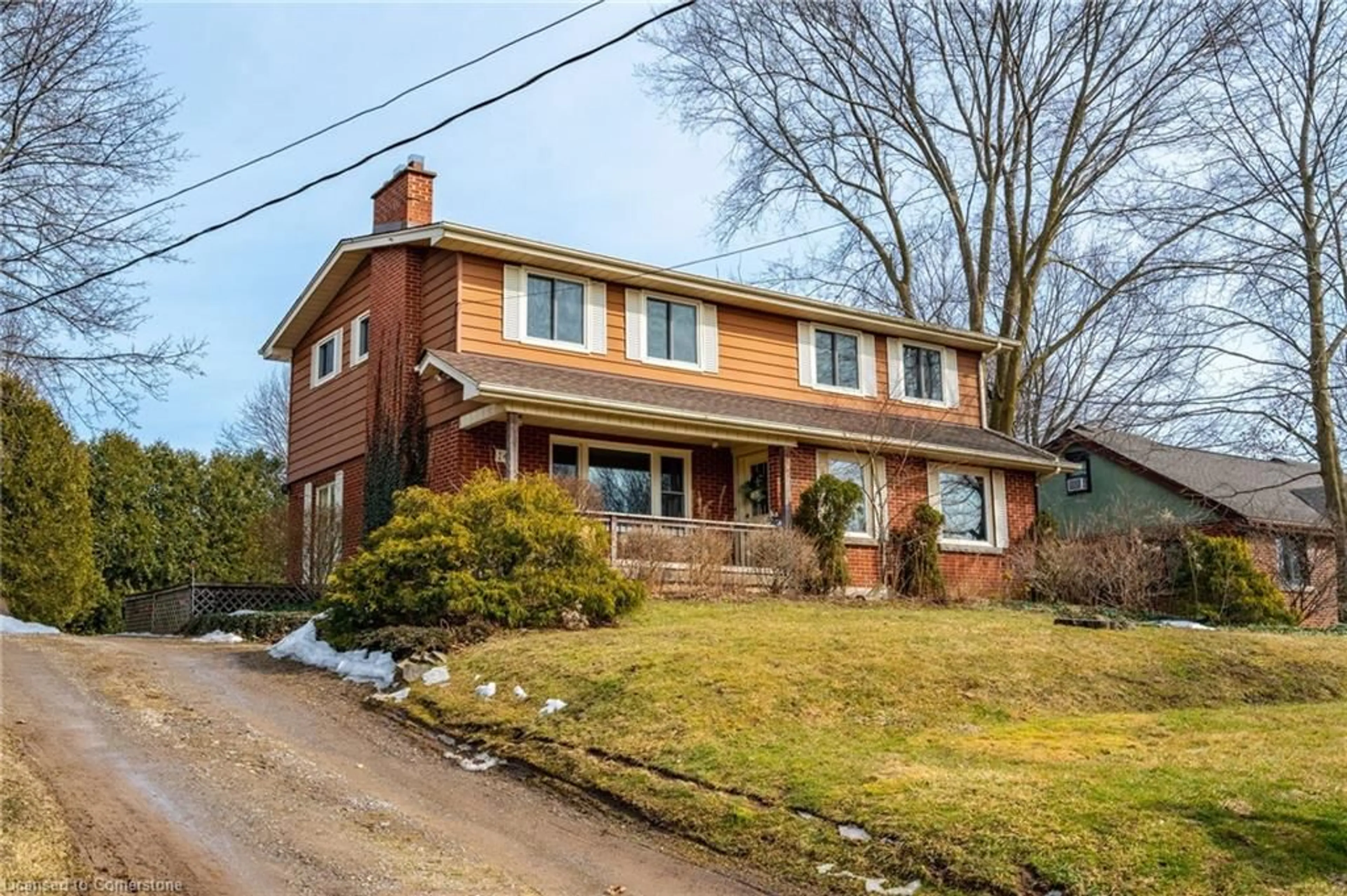 Home with brick exterior material, street for 147 Lloyminn Ave, Ancaster Ontario L9G 1H7