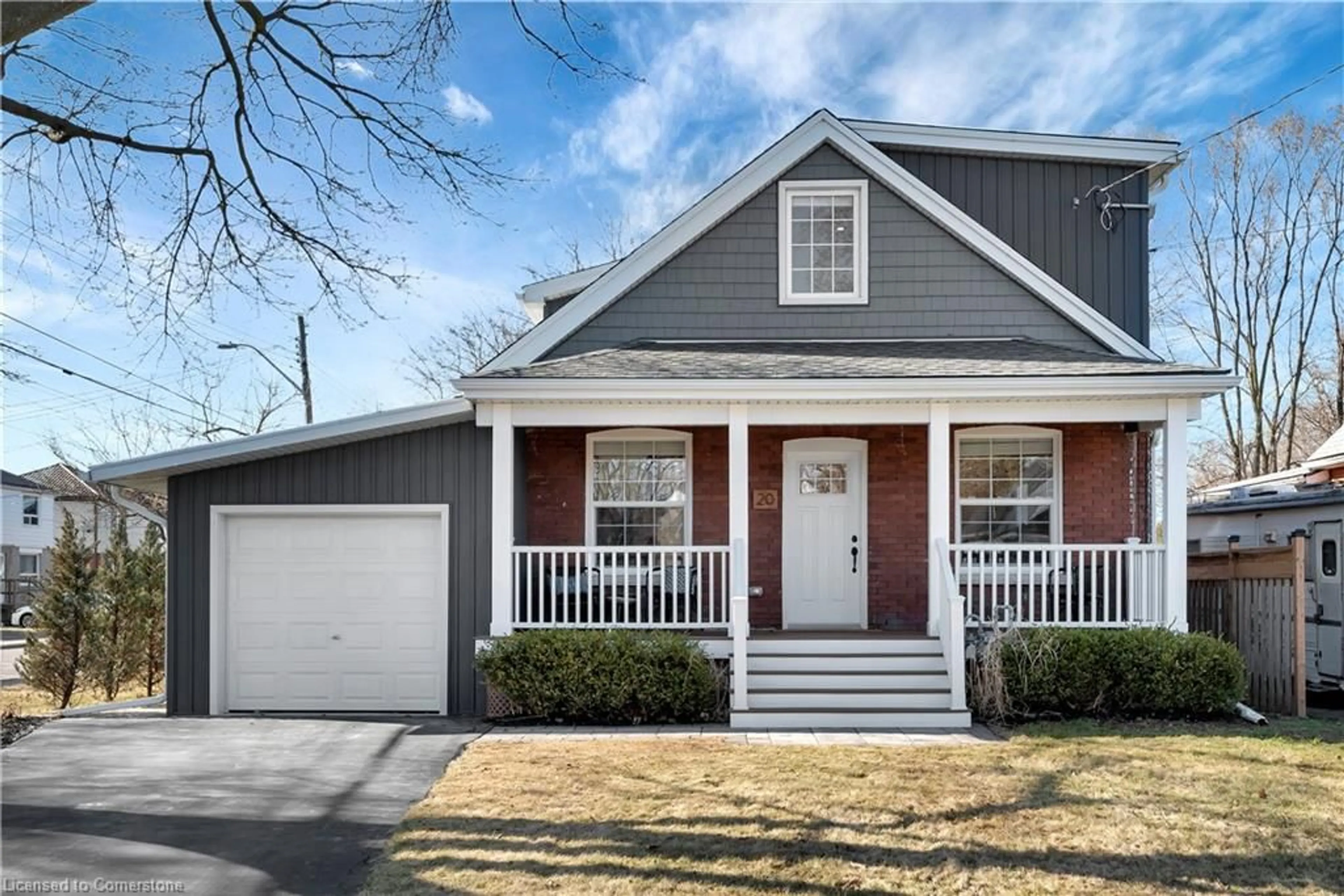 Home with vinyl exterior material, street for 20 Crockett St, Hamilton Ontario L8V 1G7