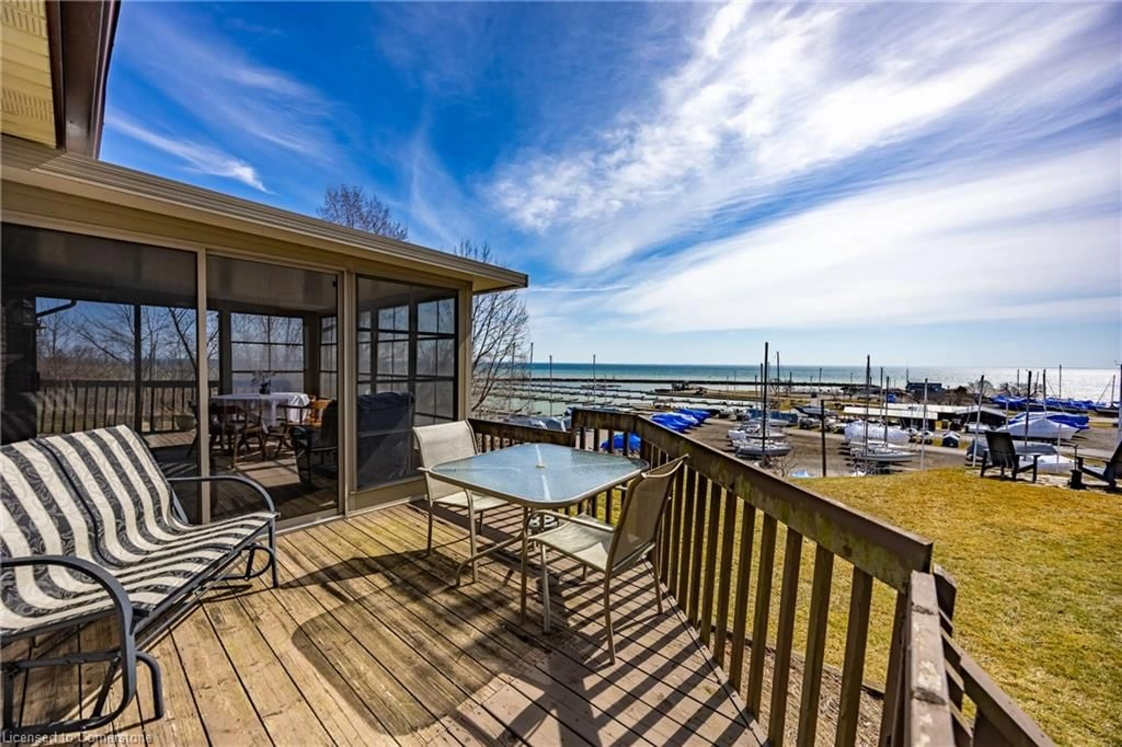 Patio, water/lake/river/ocean view for 16 Dean Ave, Port Dover Ontario N0A 1N7