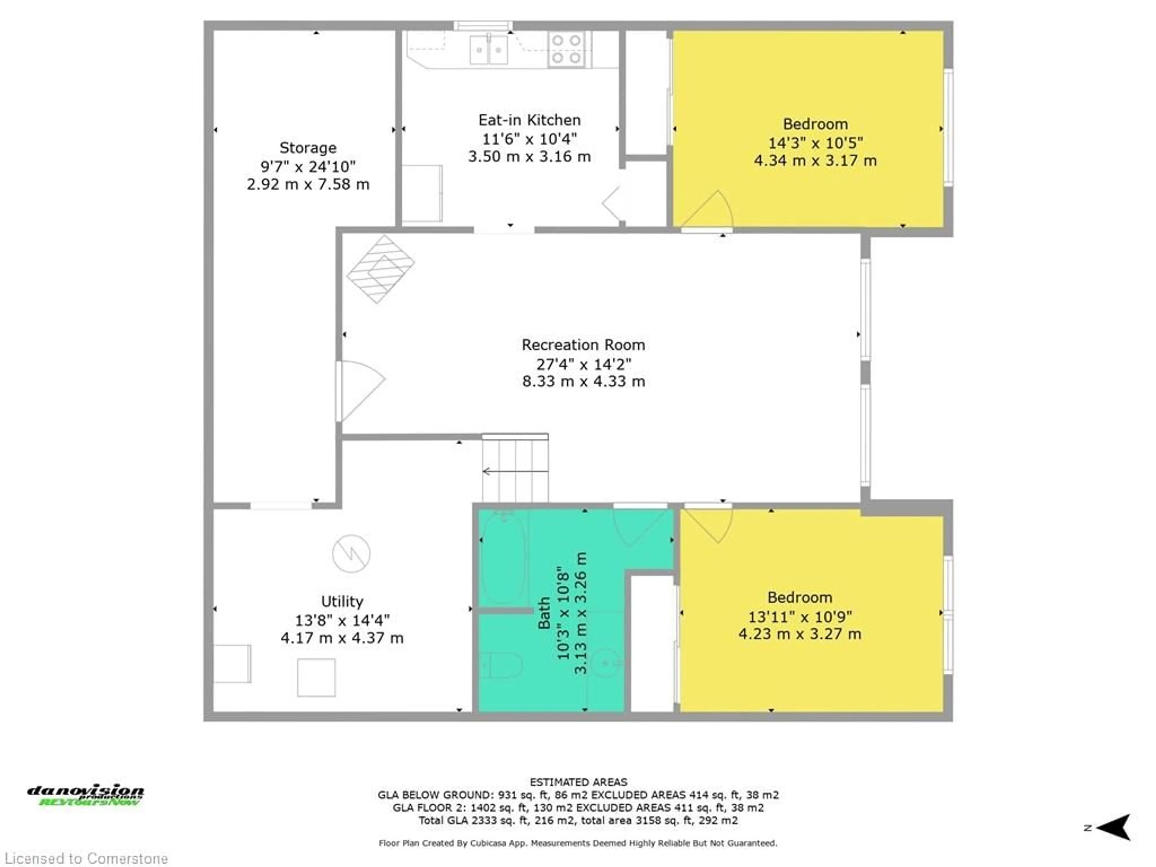 Floor plan for 16 Dean Ave, Port Dover Ontario N0A 1N7