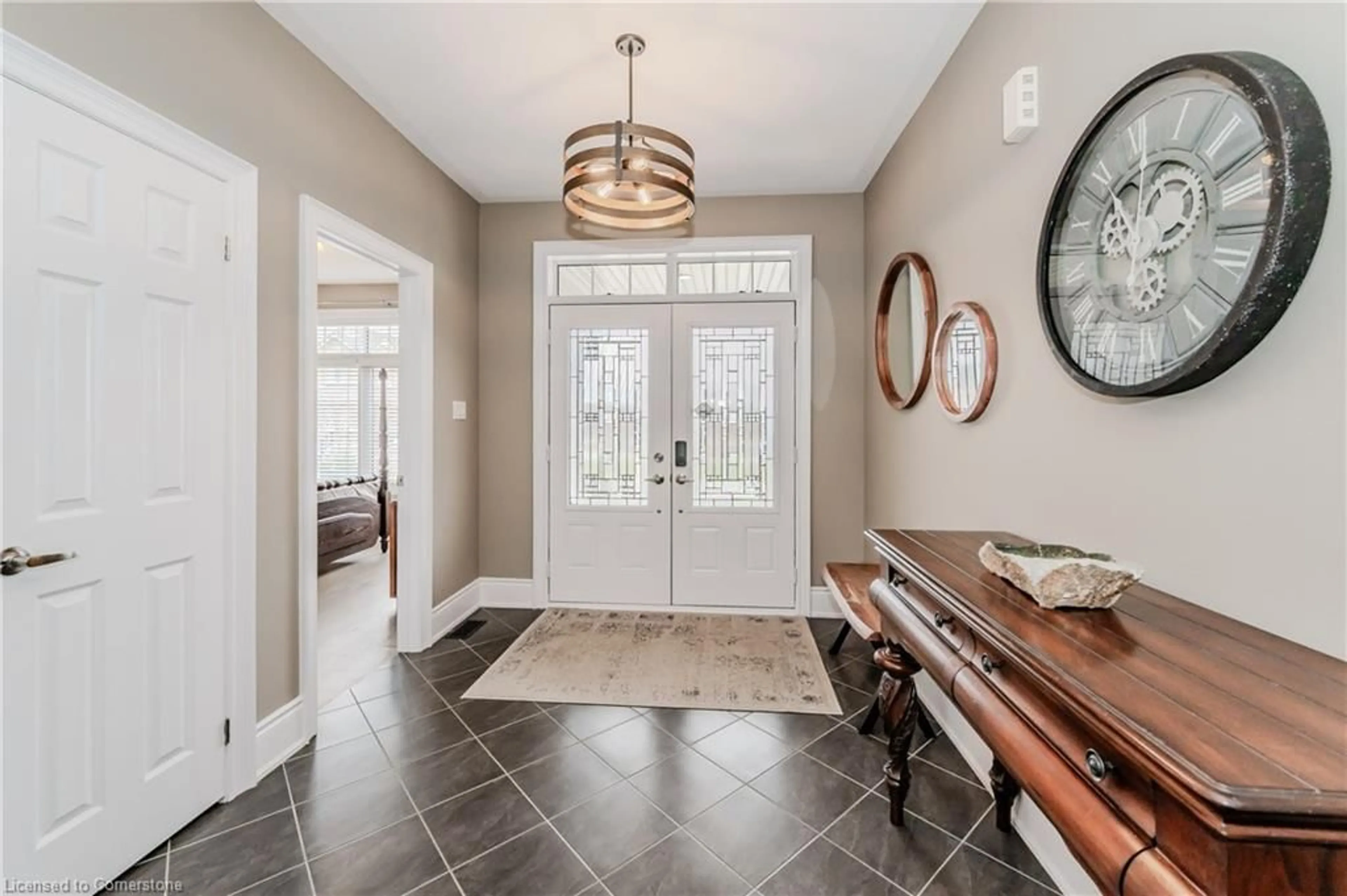 Indoor entryway for 56 Harpin Way, Fergus Ontario N1M 0H1