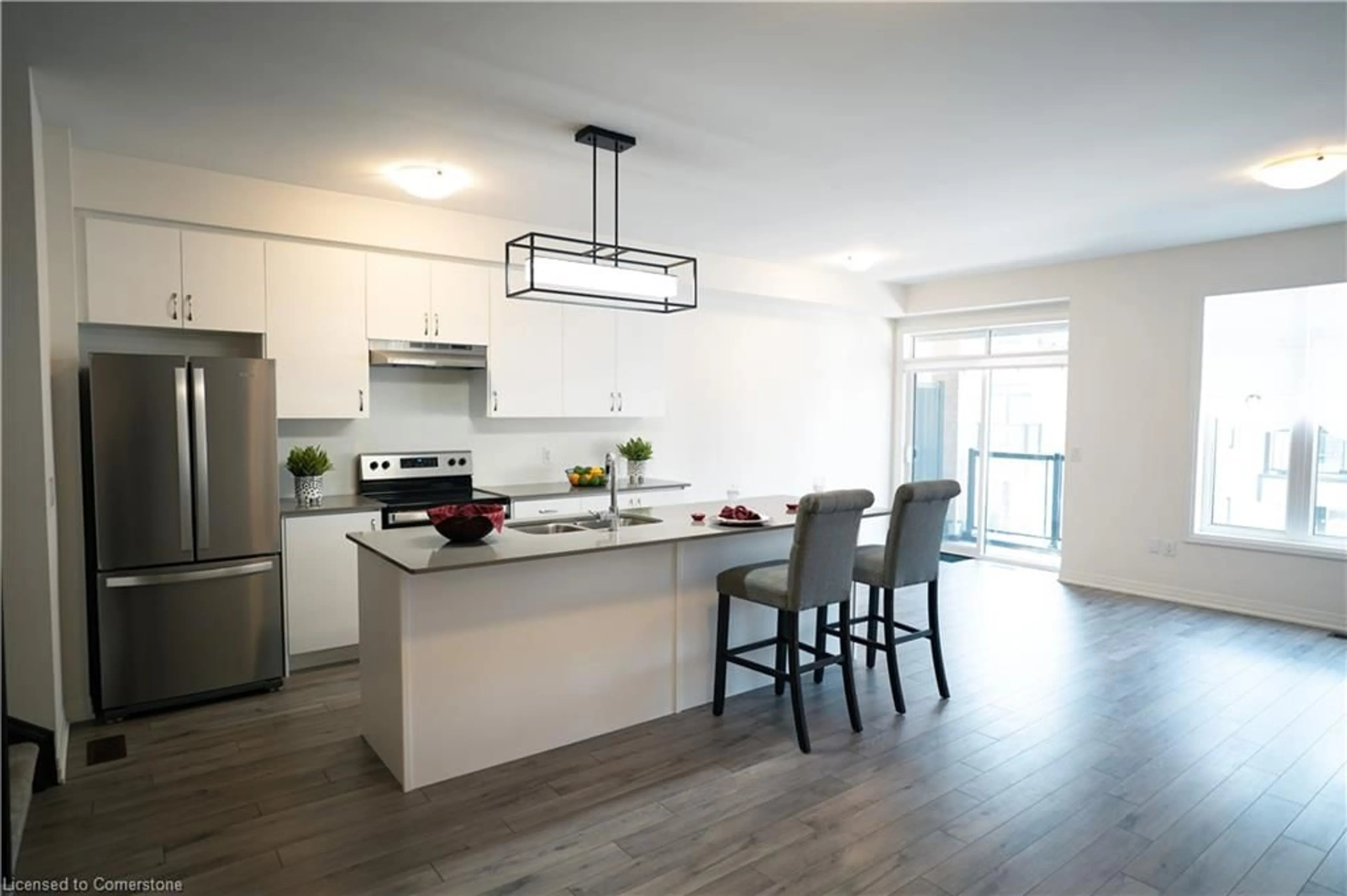 Open concept kitchen, unknown for 585 Colborne St #1116, Brantford Ontario N3S 0K4