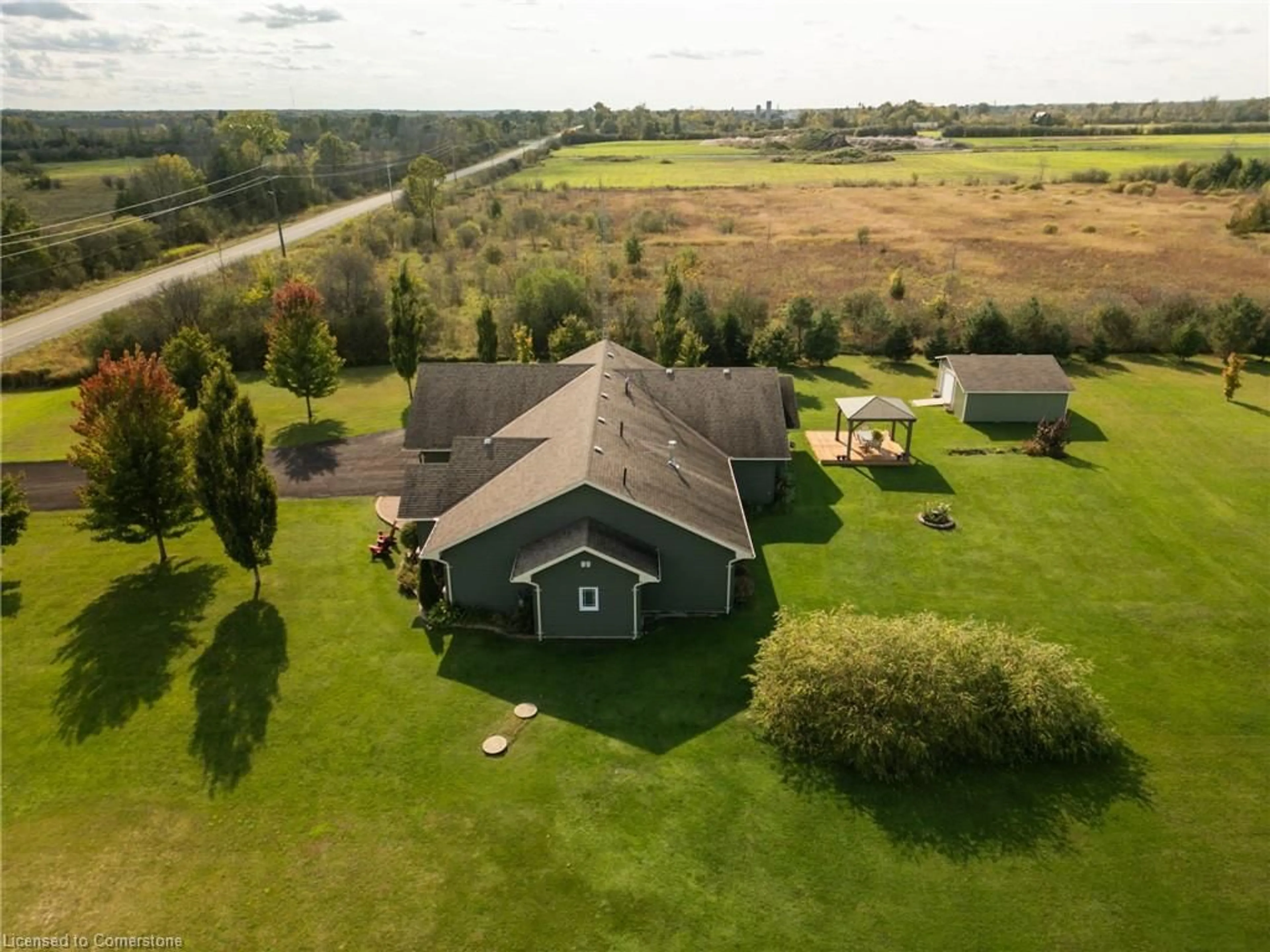 A pic from outside/outdoor area/front of a property/back of a property/a pic from drone, unknown for 1562 Drummond 1 Conc, Perth Ontario K7H 3C3