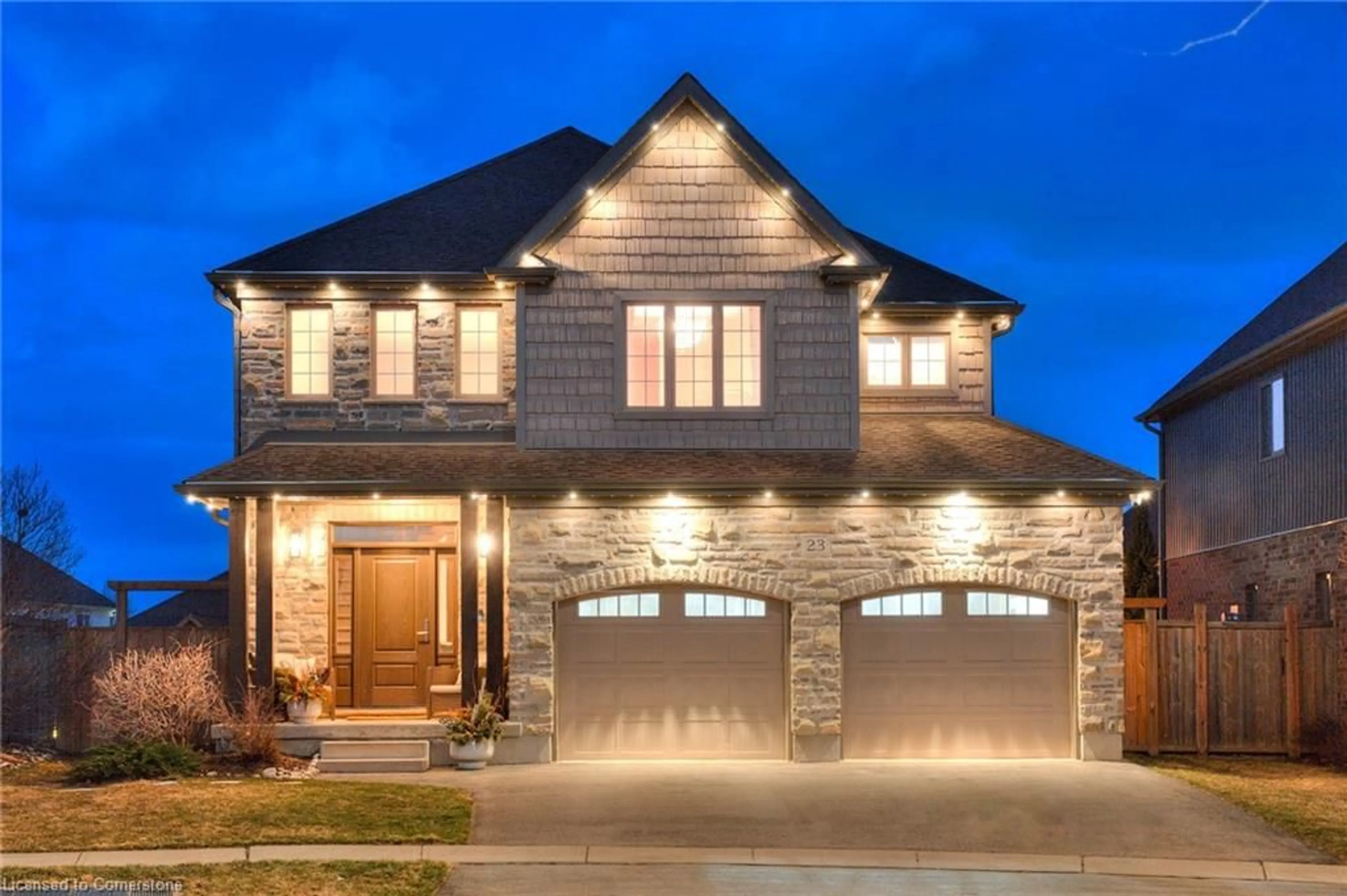 Home with brick exterior material, street for 23 Geiger Pl, Baden Ontario N3A 0C6