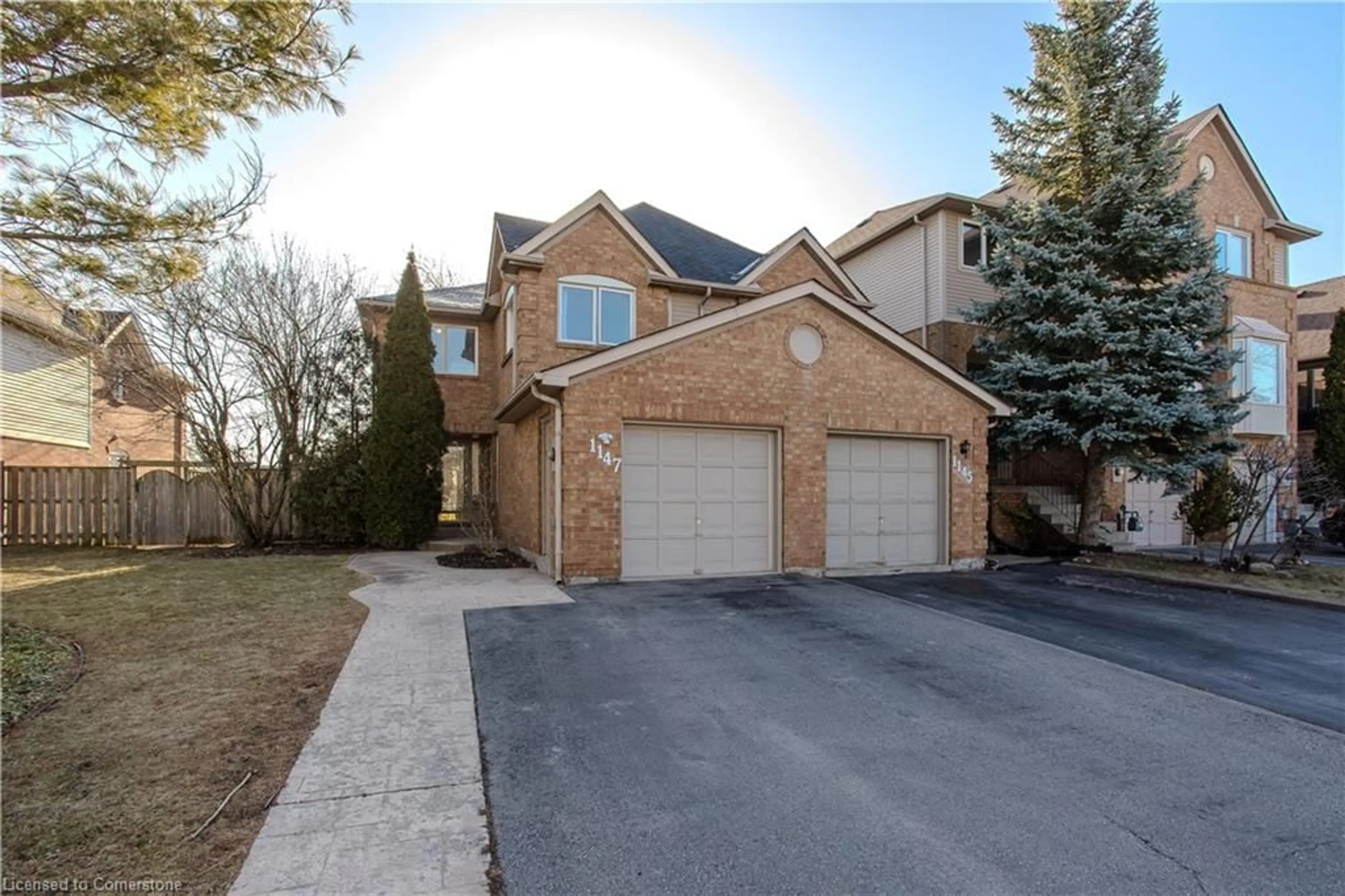 Home with brick exterior material, street for 1147 Lindsay Dr, Oakville Ontario L6M 3B7