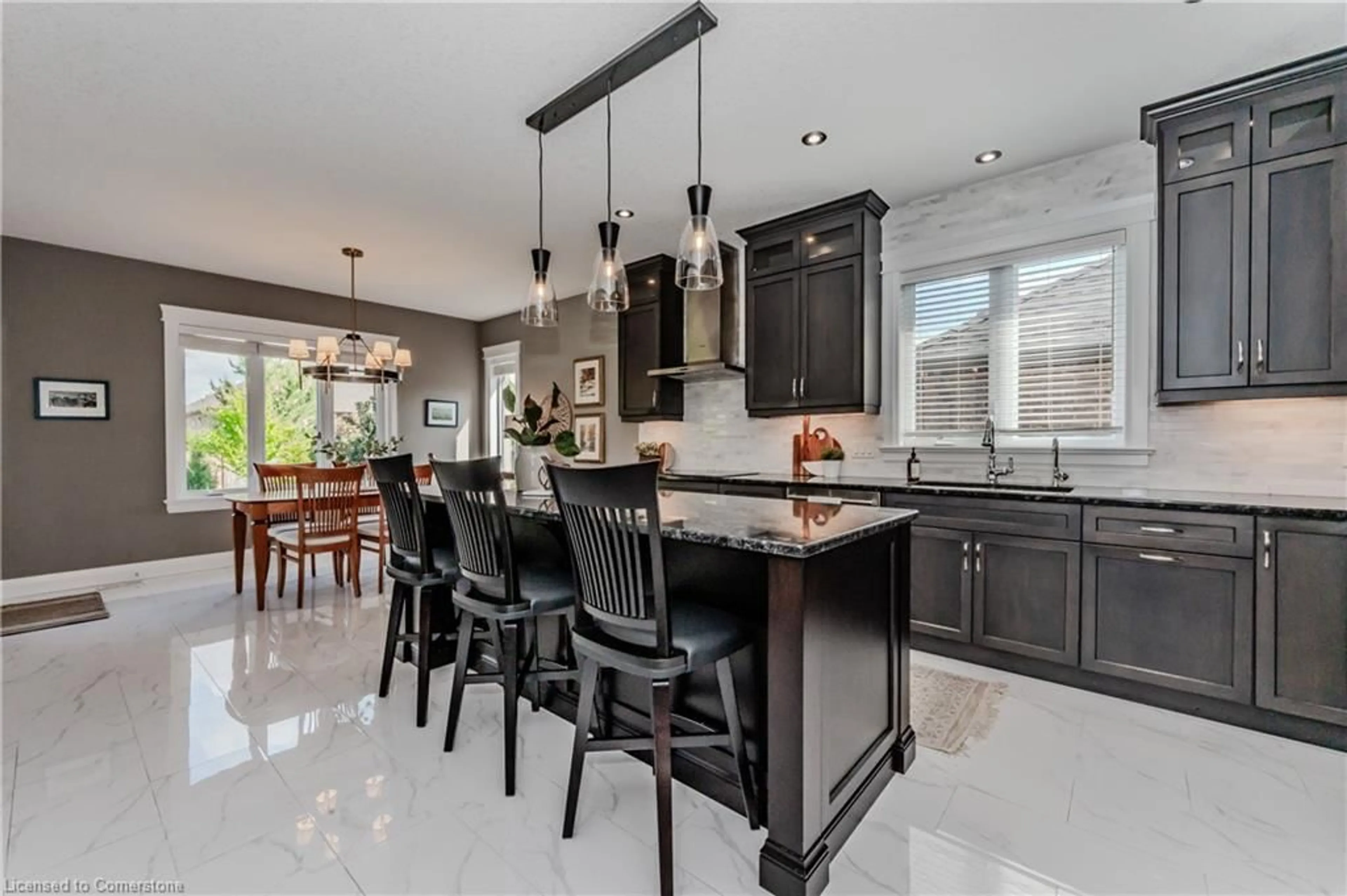 Contemporary kitchen, ceramic/tile floor for 970 Reserve Ave, Listowel Ontario N4W 0B7