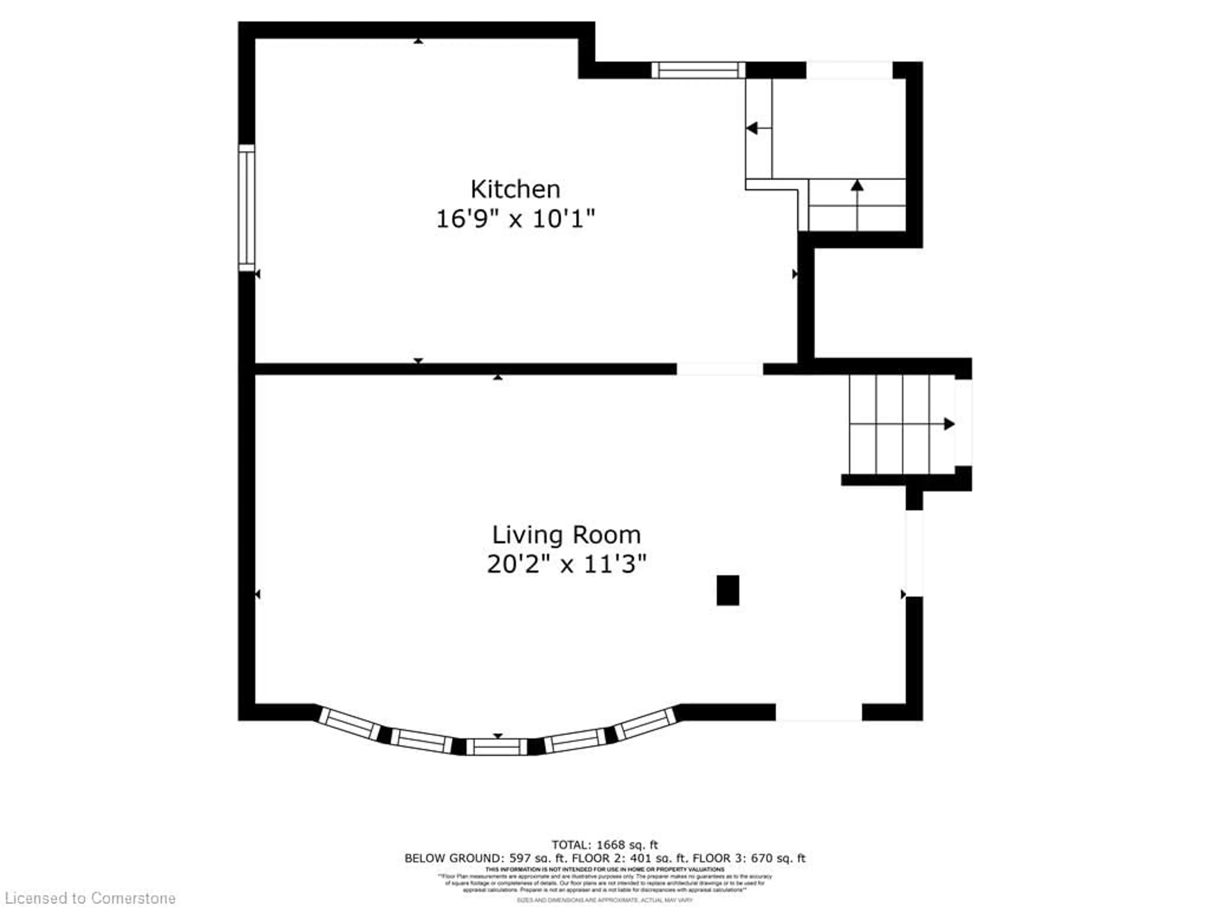 Floor plan for 50 Coral Dr, Hamilton Ontario L8V 2N6