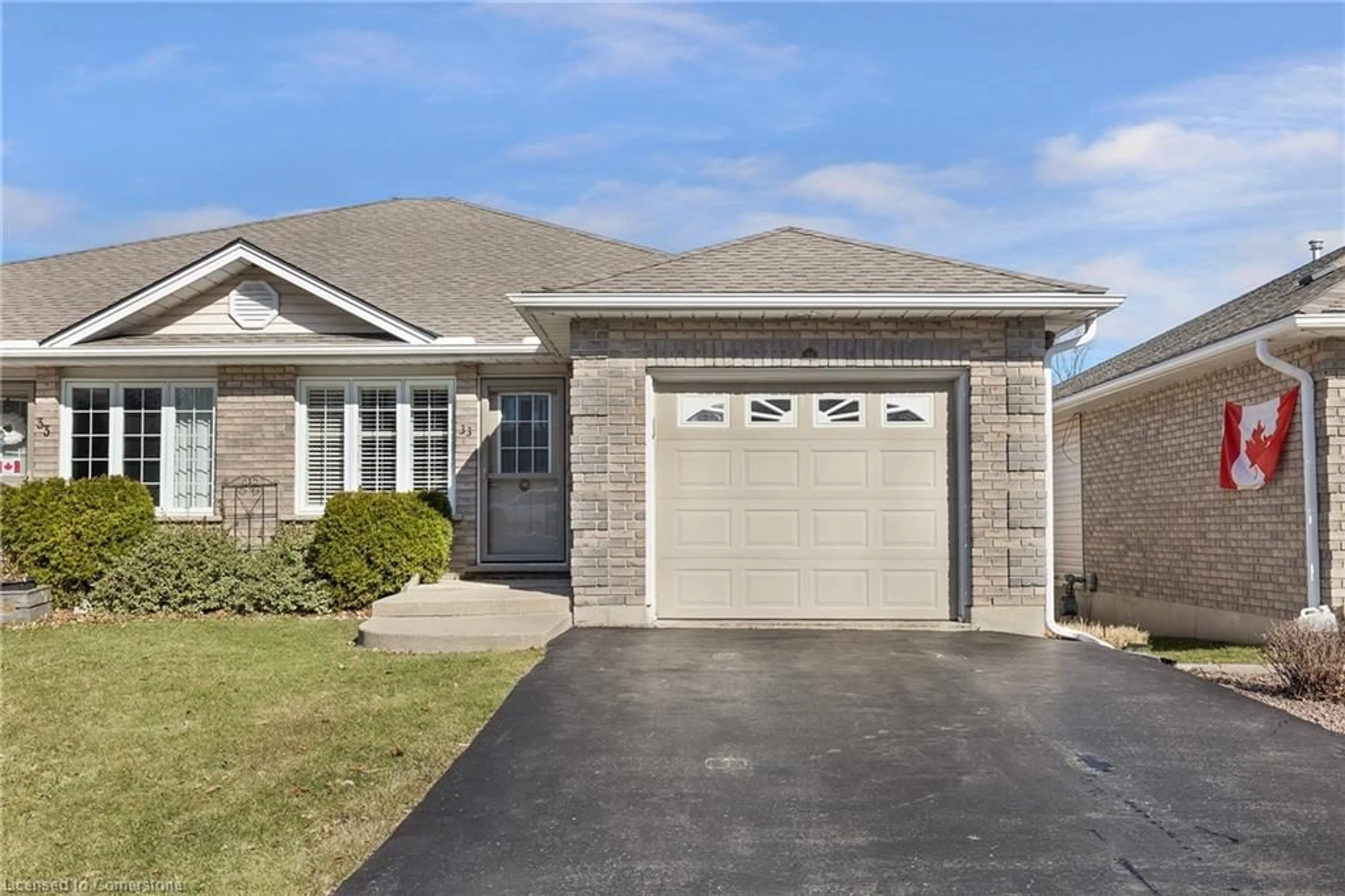 Home with brick exterior material, street for 33B Lingwood Dr, Waterford Ontario N0E 1Y0