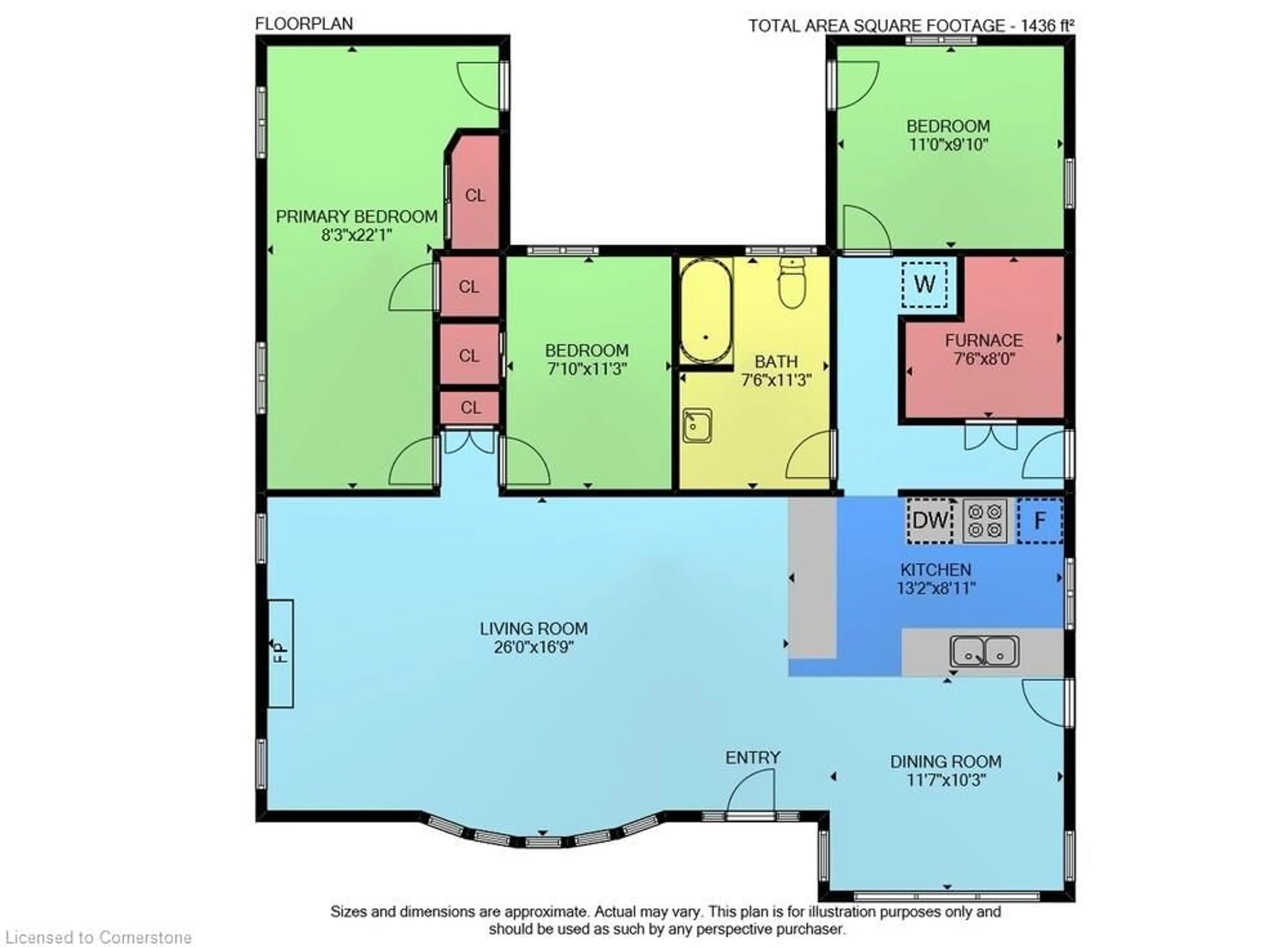 Floor plan for 555 Edgewater Pl, Dunnville Ontario N1A 2W8