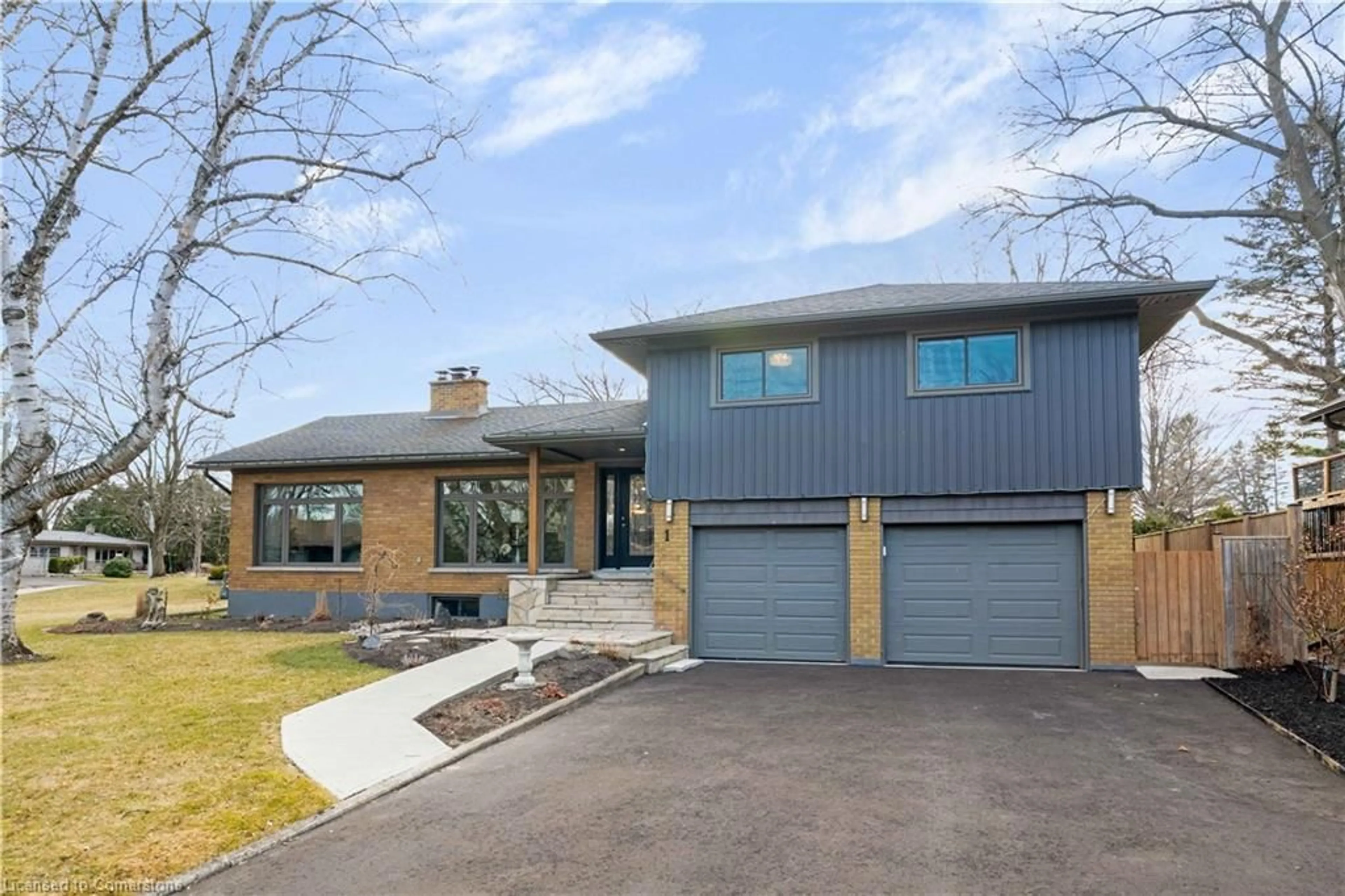 Home with brick exterior material, street for 1 Maple Lane, Tillsonburg Ontario N4G 2Y5