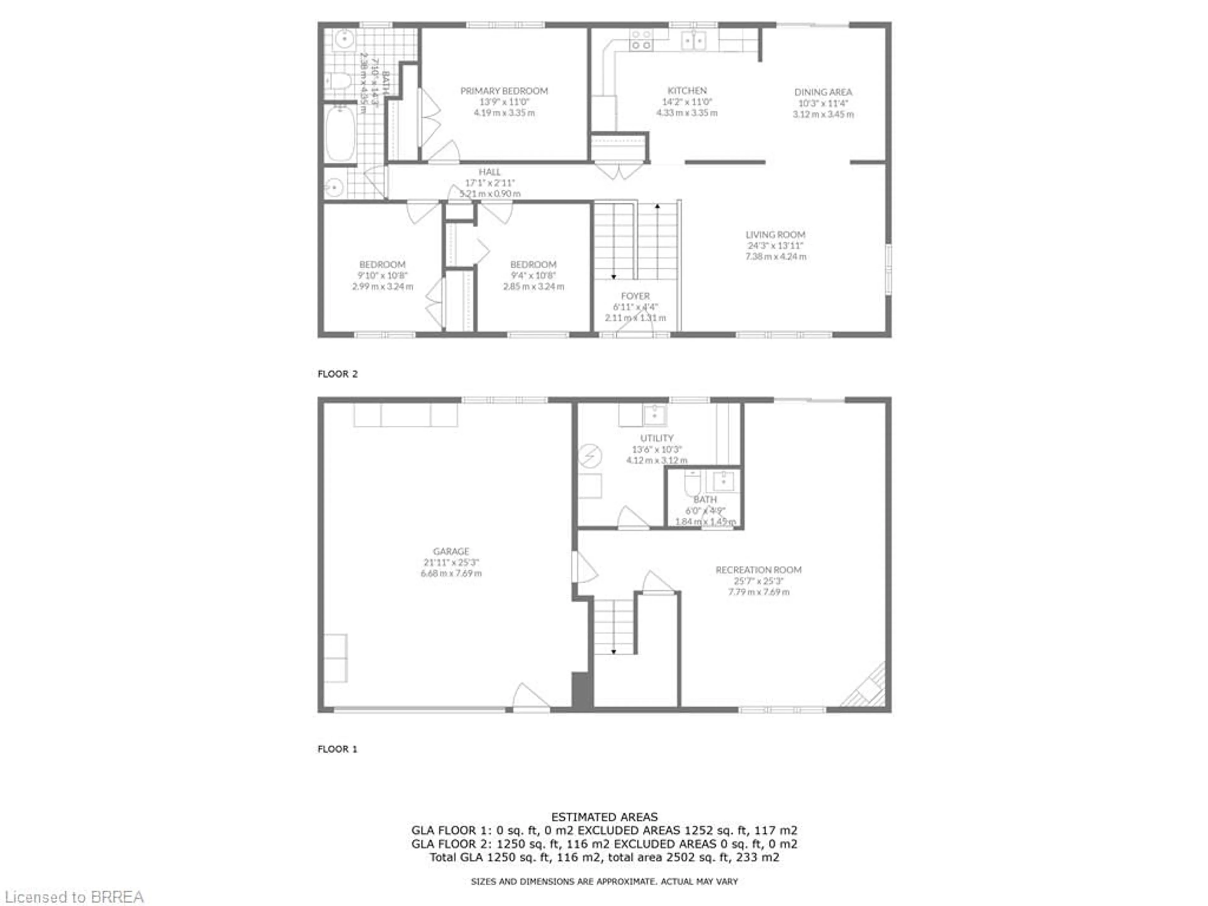 Floor plan for 1980 Old Highway 24, Wilsonville Ontario N0E 1Z0