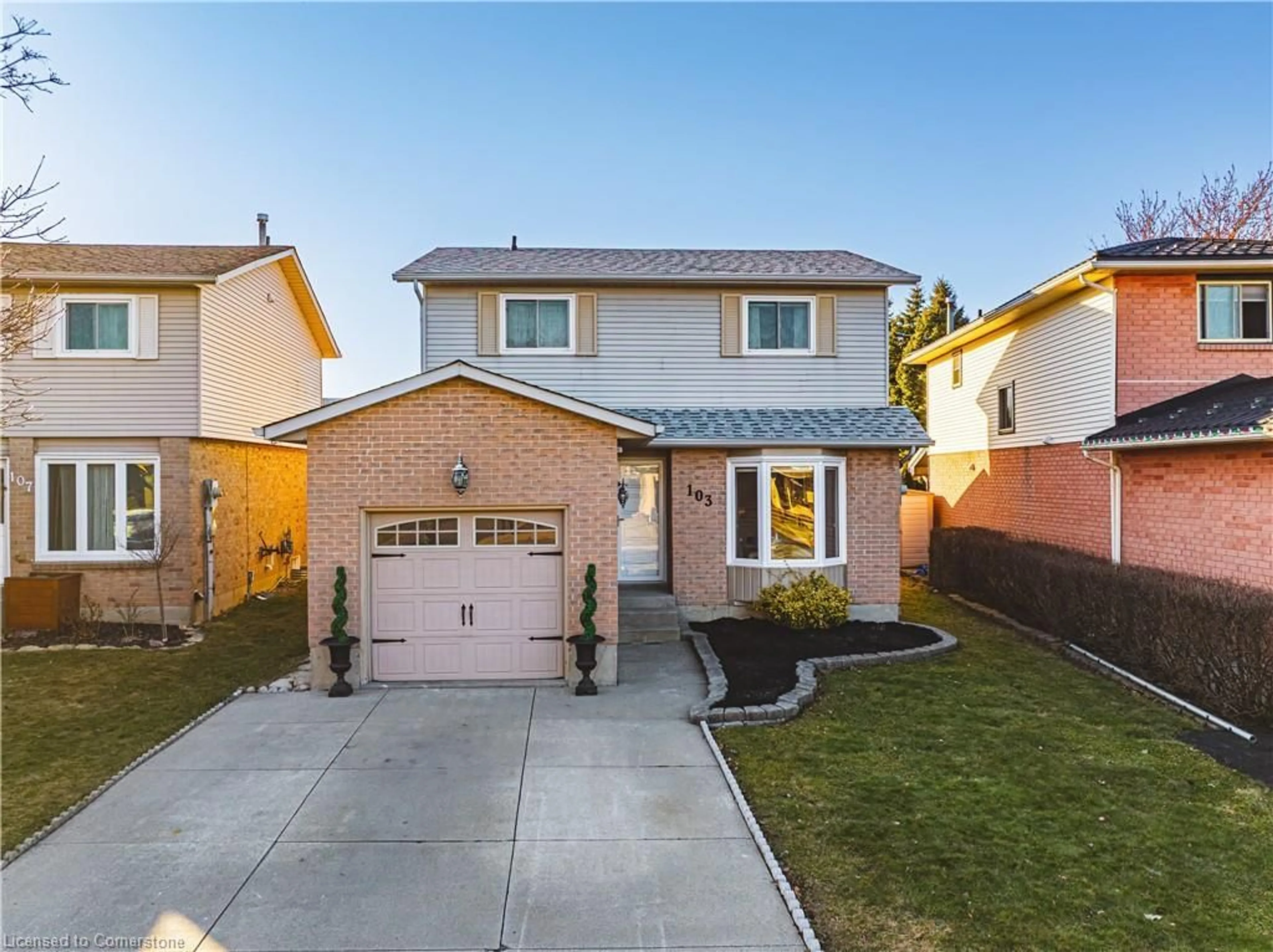 Home with brick exterior material, street for 103 Broughton Ave, Hamilton Ontario L8W 3S7