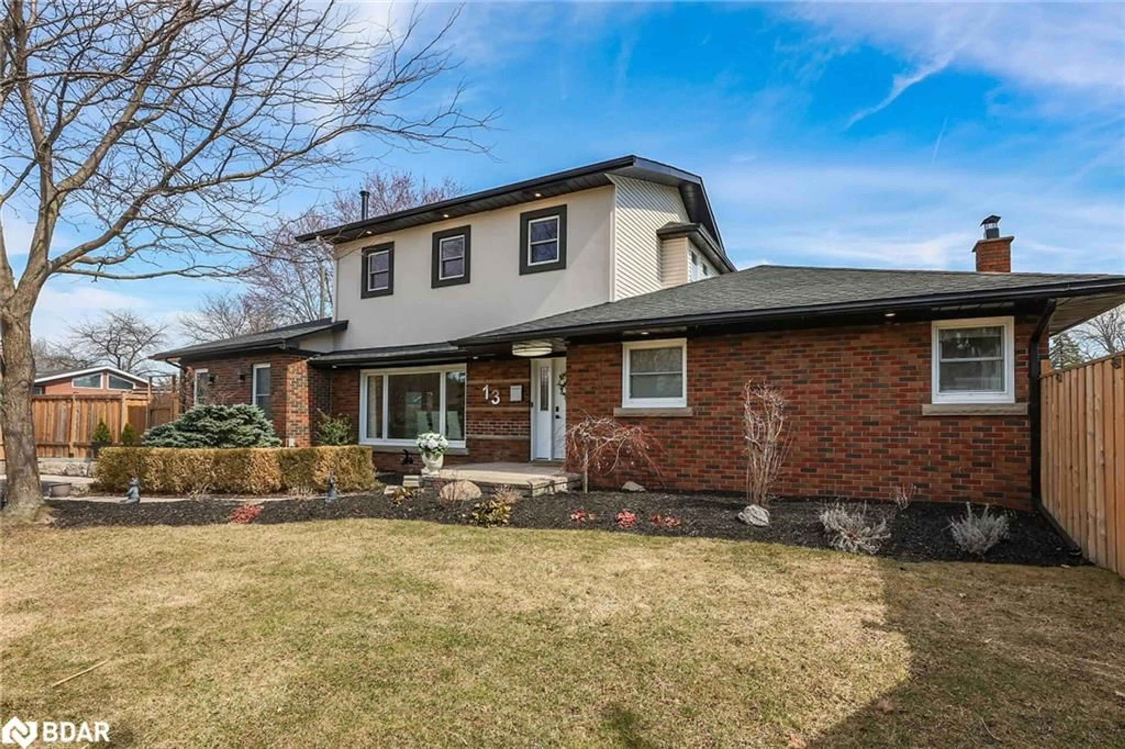 Home with brick exterior material, street for 13 Marsdale Dr, St. Catharines Ontario L2T 3S1
