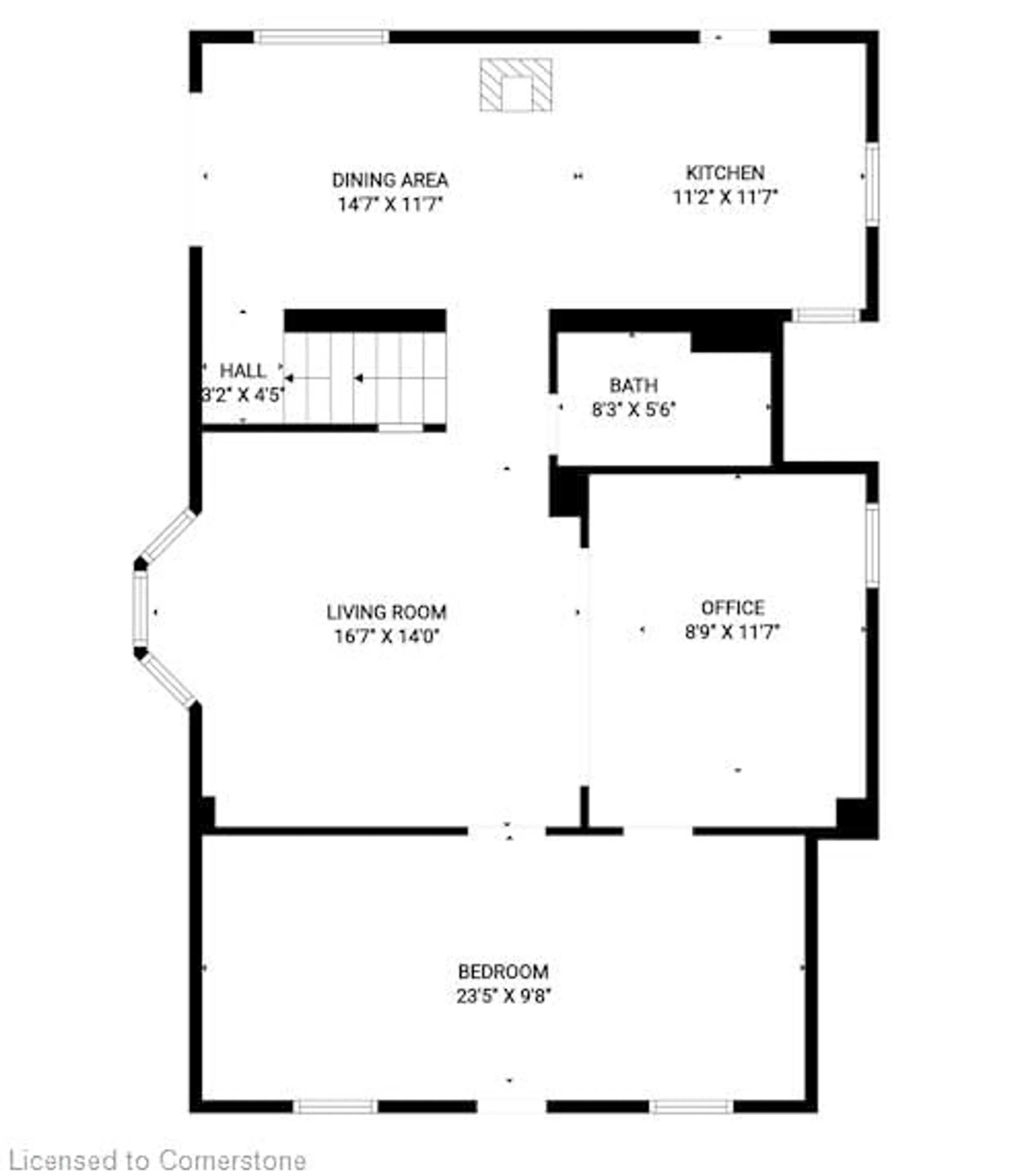 Floor plan for 189 Aikens Road Rd, Dunnville Ontario N1A 2W5