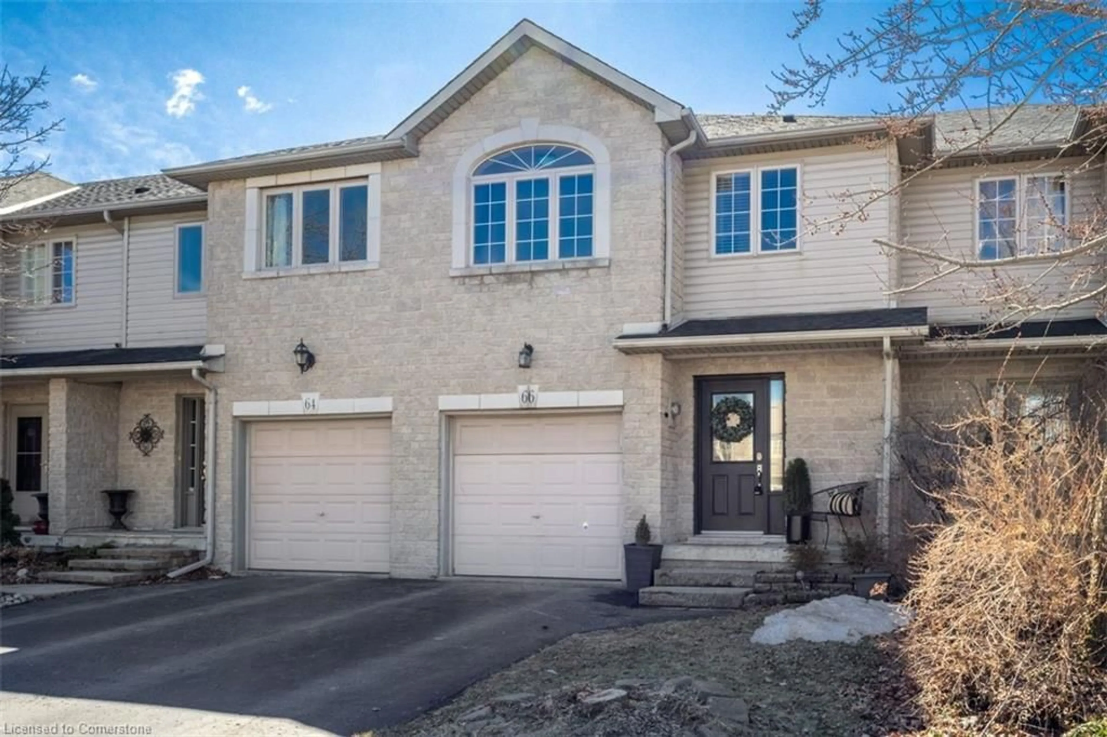 Home with brick exterior material, street for 66 Foxborough Rd, Ancaster Ontario L9G 4Y8