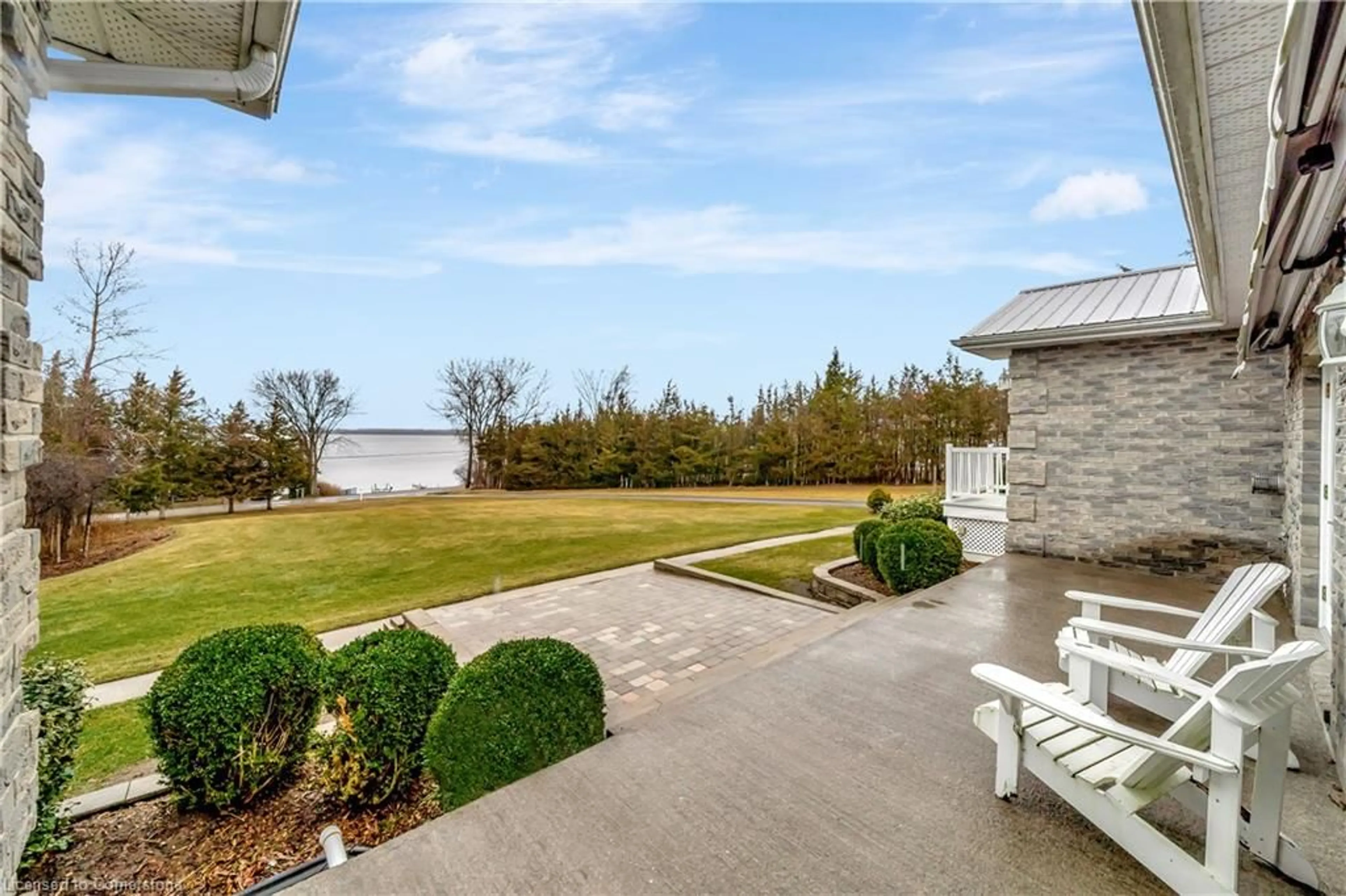 Patio, water/lake/river/ocean view for 1708 North Big Island Road, R.R. #1 Rd, Demorestville Ontario K0K 1W0