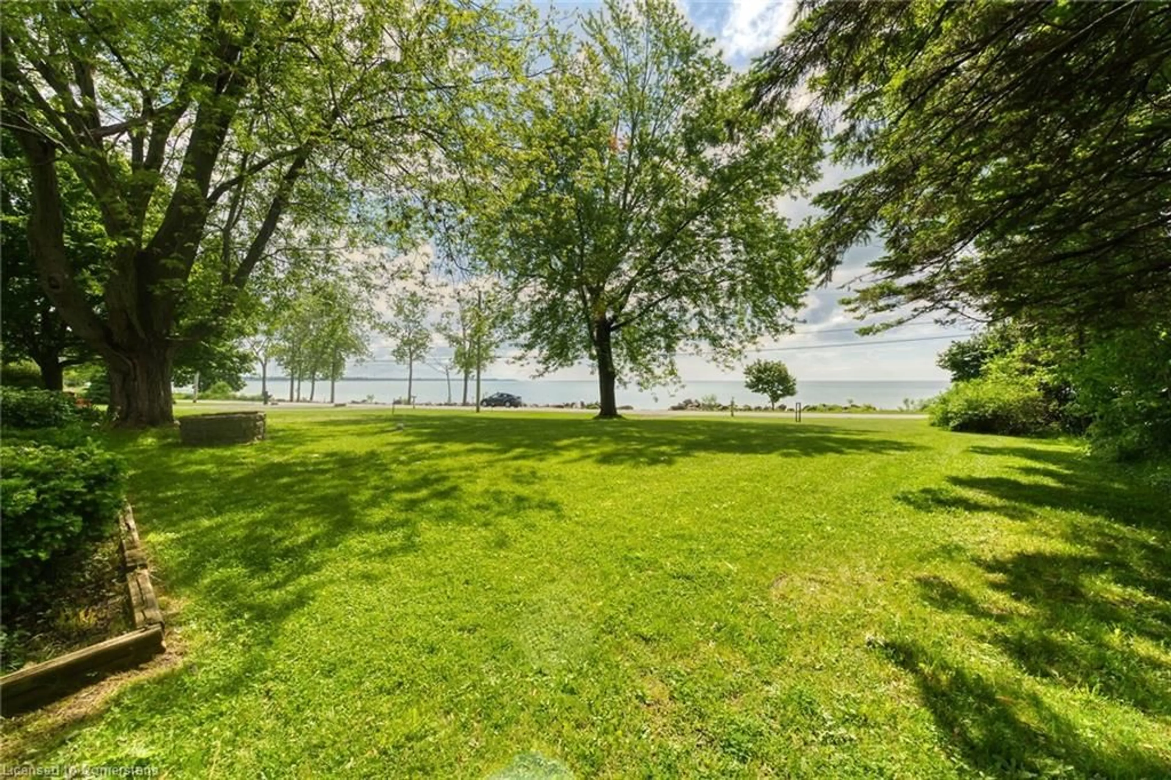 Patio, water/lake/river/ocean view for 2593 North Shore Dr, Lowbanks Ontario N0A 1K0