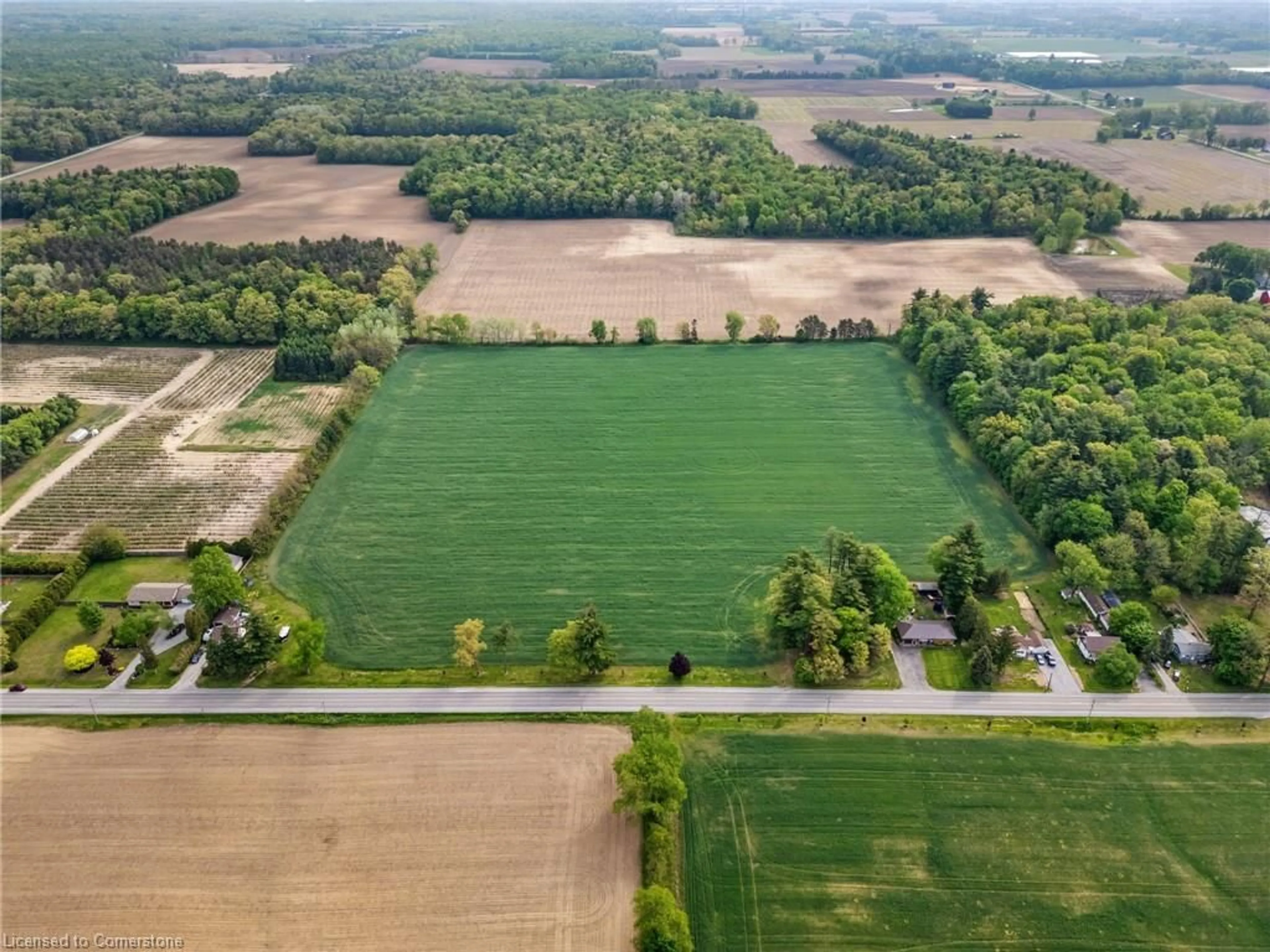 A pic from outside/outdoor area/front of a property/back of a property/a pic from drone, unknown for N/A Turkey Point Rd, Walsh Ontario N3Y 4K1