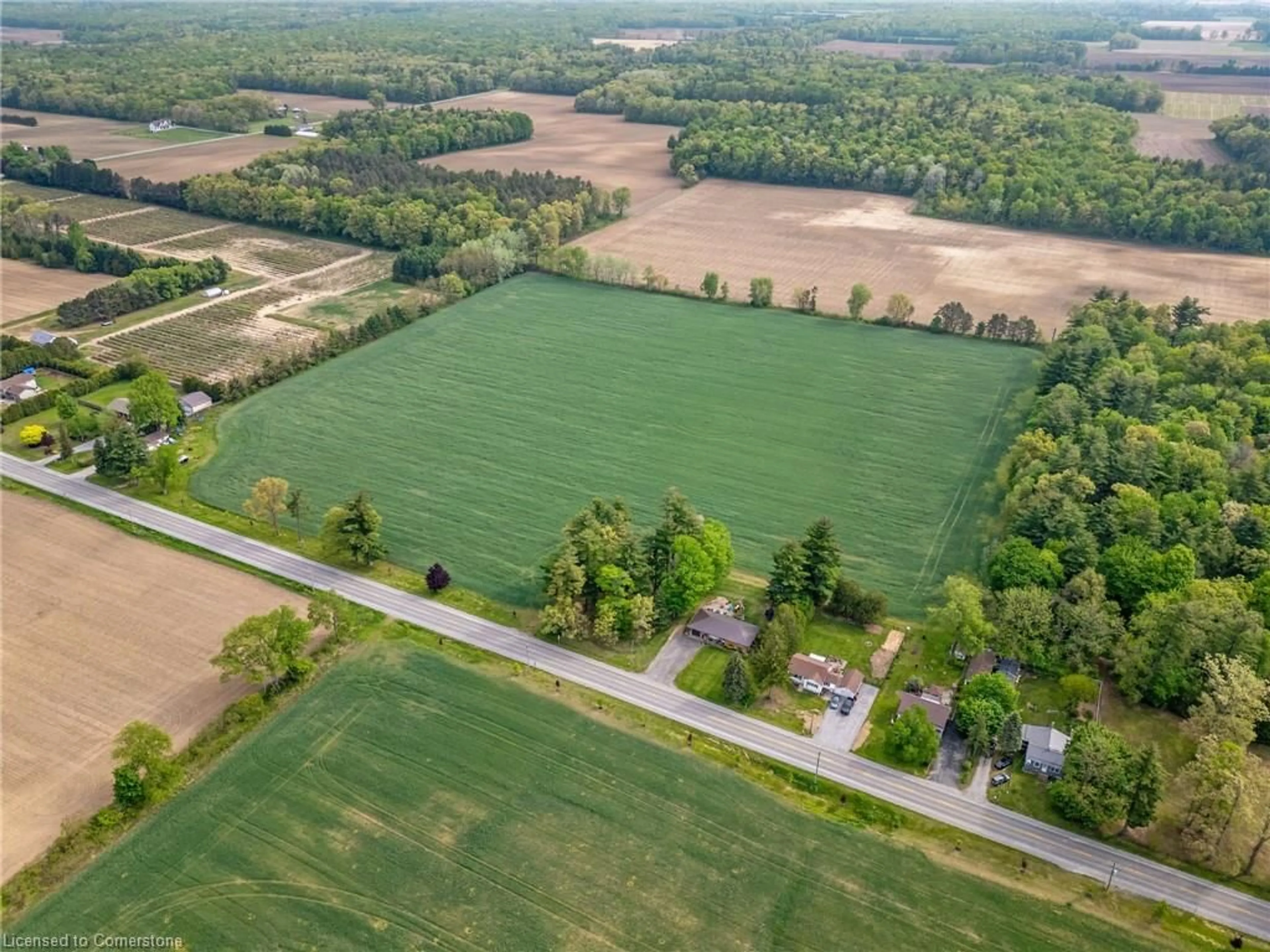 A pic from outside/outdoor area/front of a property/back of a property/a pic from drone, street for N/A Turkey Point Rd, Walsh Ontario N3Y 4K1