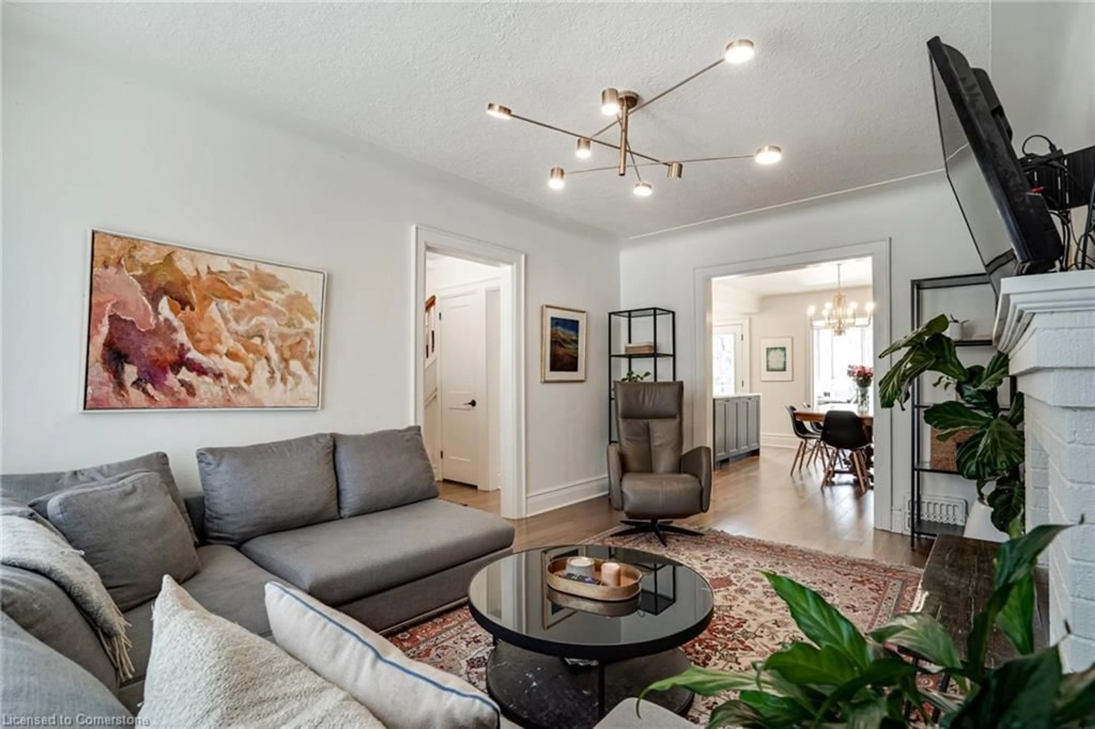 Living room with furniture, unknown for 18 Haddon Ave, Hamilton Ontario L8S 1X6