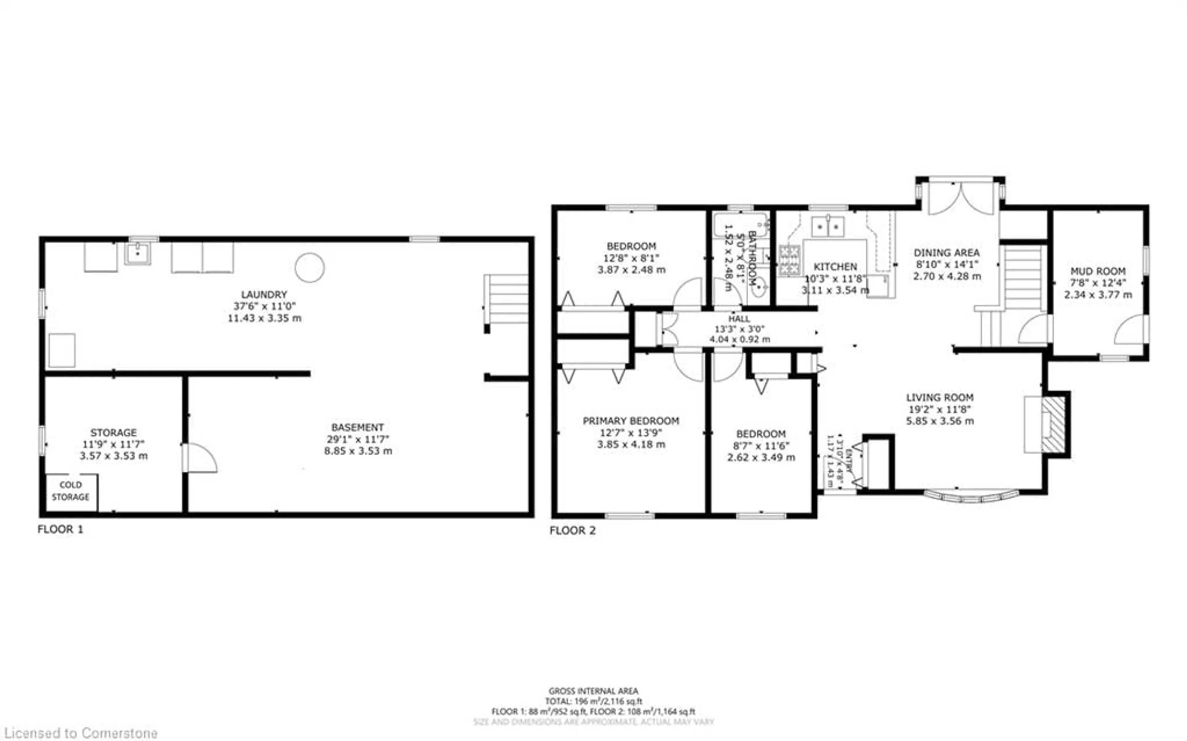 Floor plan for 143 Lyndhurst Rd, Seeleys Bay Ontario K0H 2N0