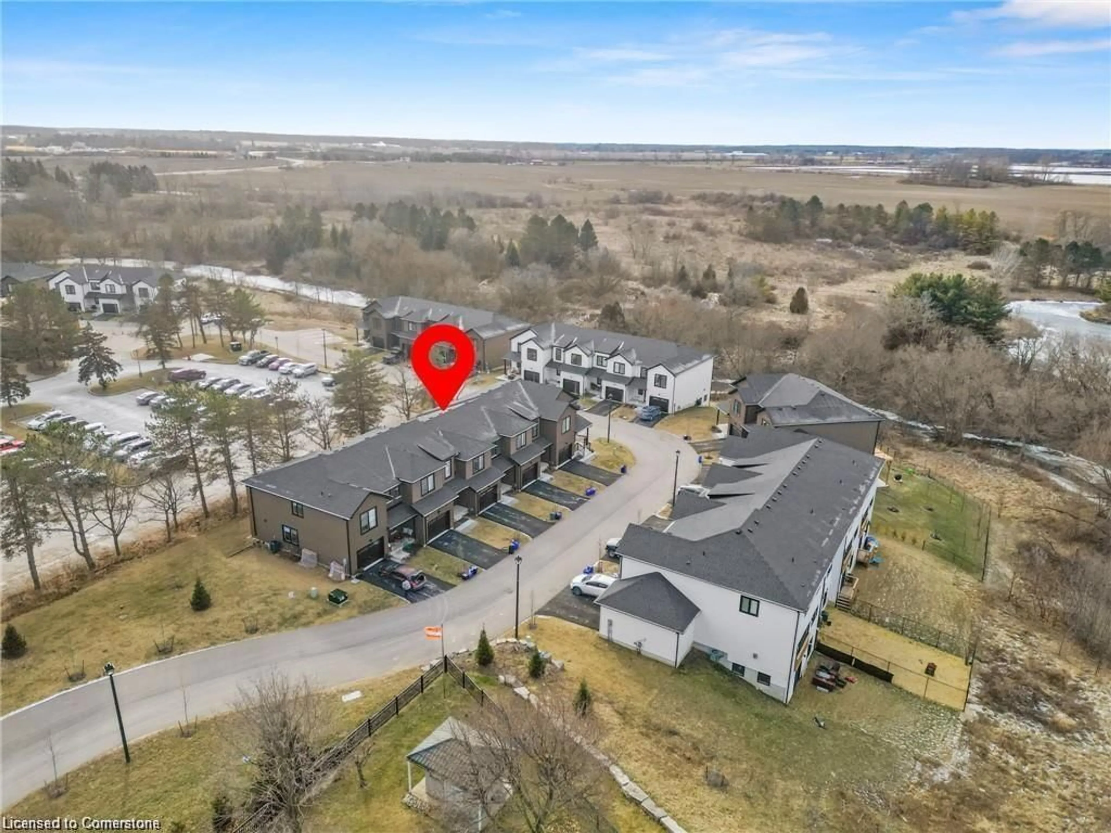 A pic from outside/outdoor area/front of a property/back of a property/a pic from drone, unknown for 5 Trailside Drive, Townsend Ontario N0A 1S0