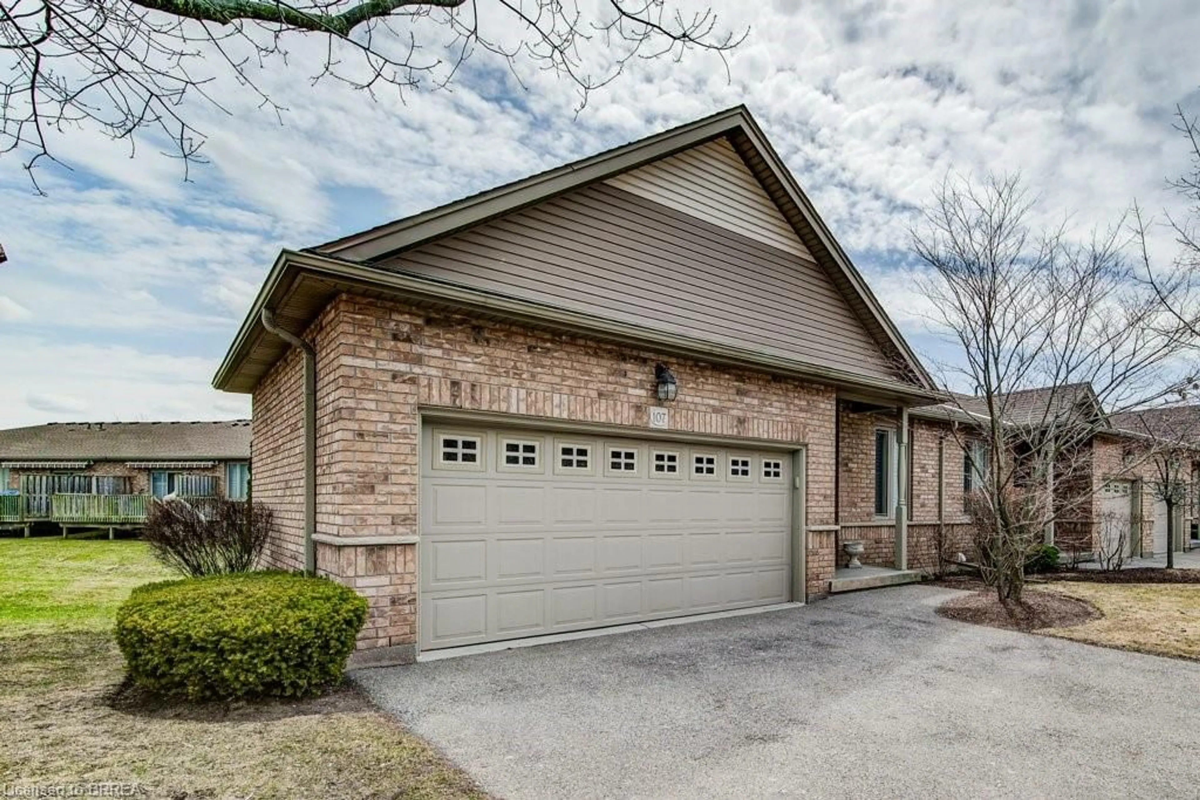 Home with brick exterior material, street for 20 Isherwood Ave #107, Cambridge Ontario N1R 8P9