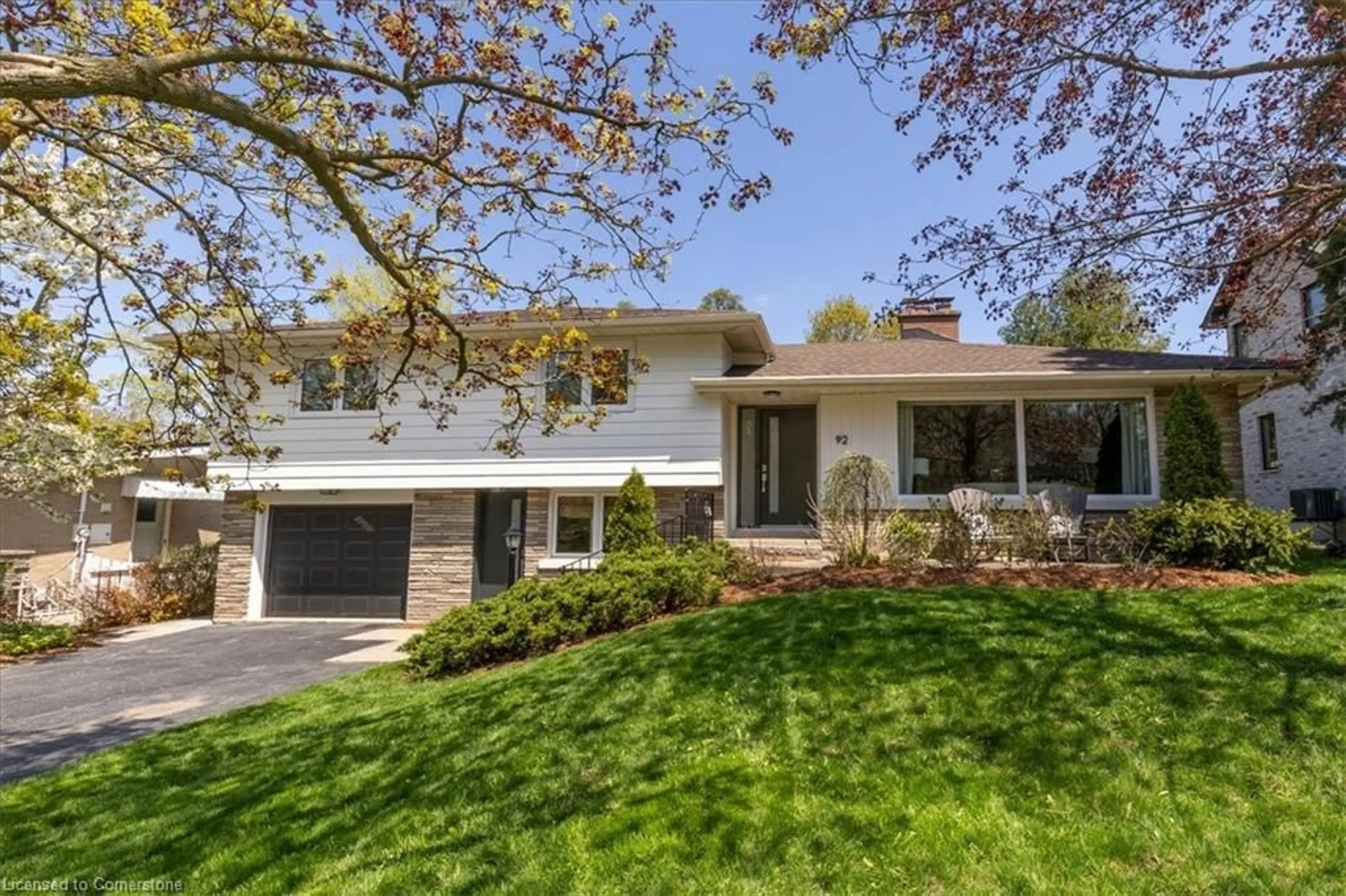 Home with vinyl exterior material, street for 92 Margaret Ave, Waterloo Ontario N2J 3P9