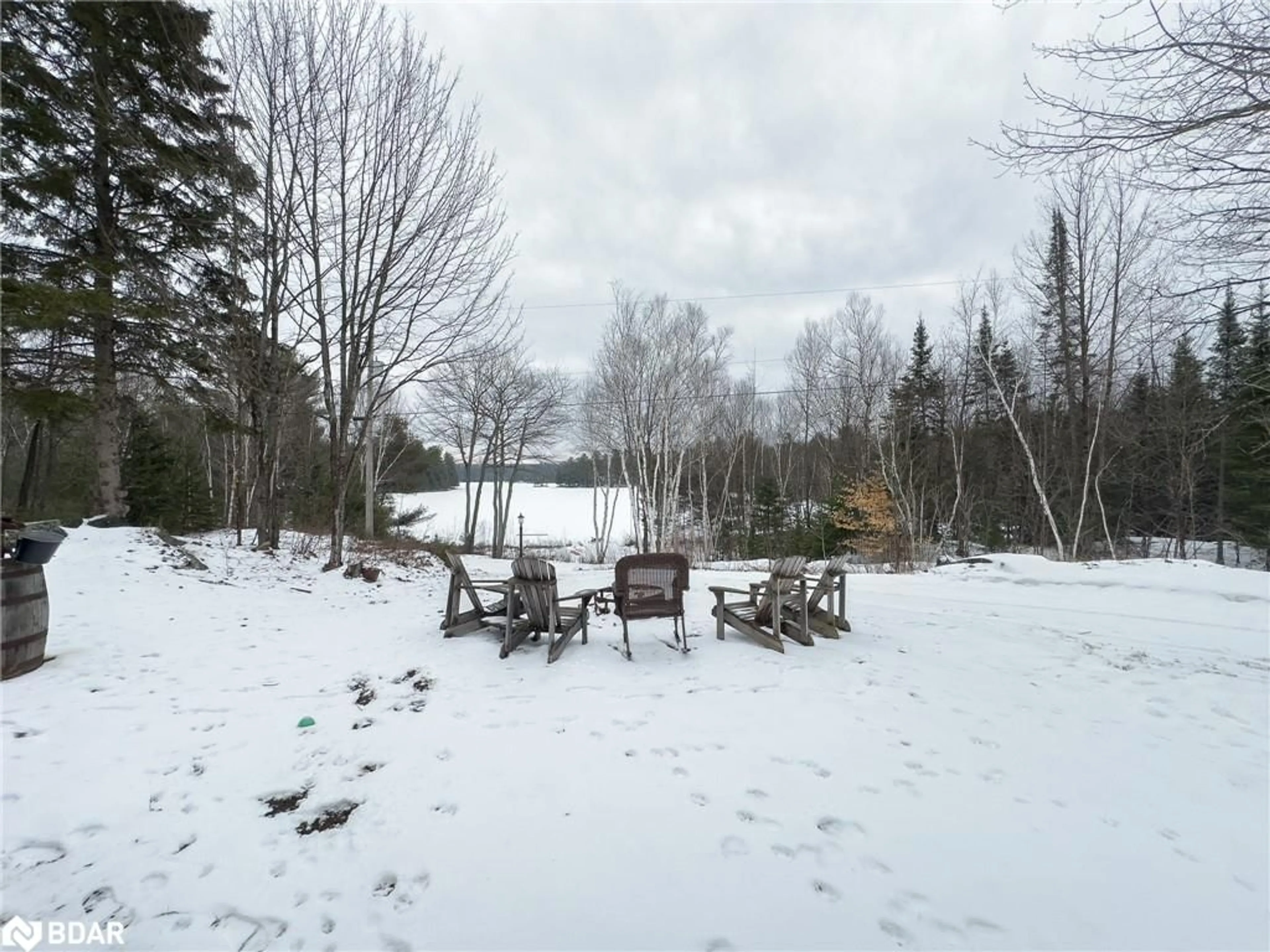 Patio, water/lake/river/ocean view for 1170 English Circle Cir, Haliburton Ontario K0M 1R0