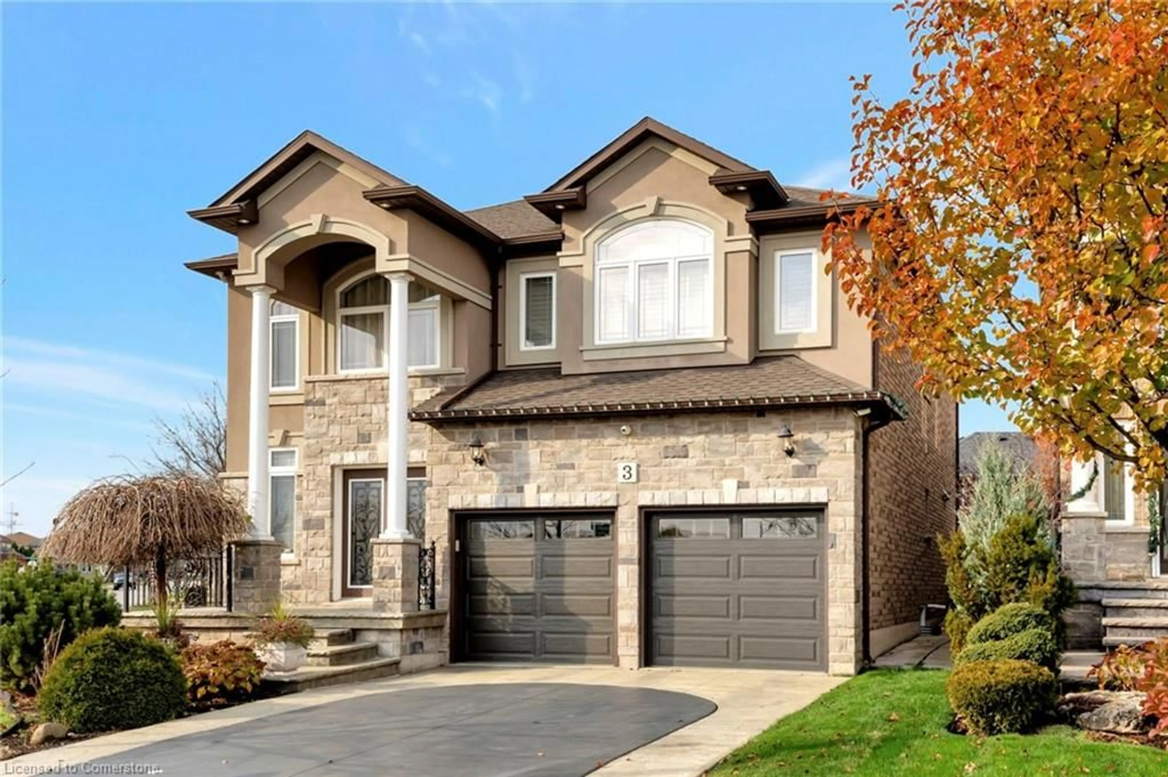 Home with brick exterior material, street for 3 Rianna Crt, Hamilton Ontario L9B 0G3