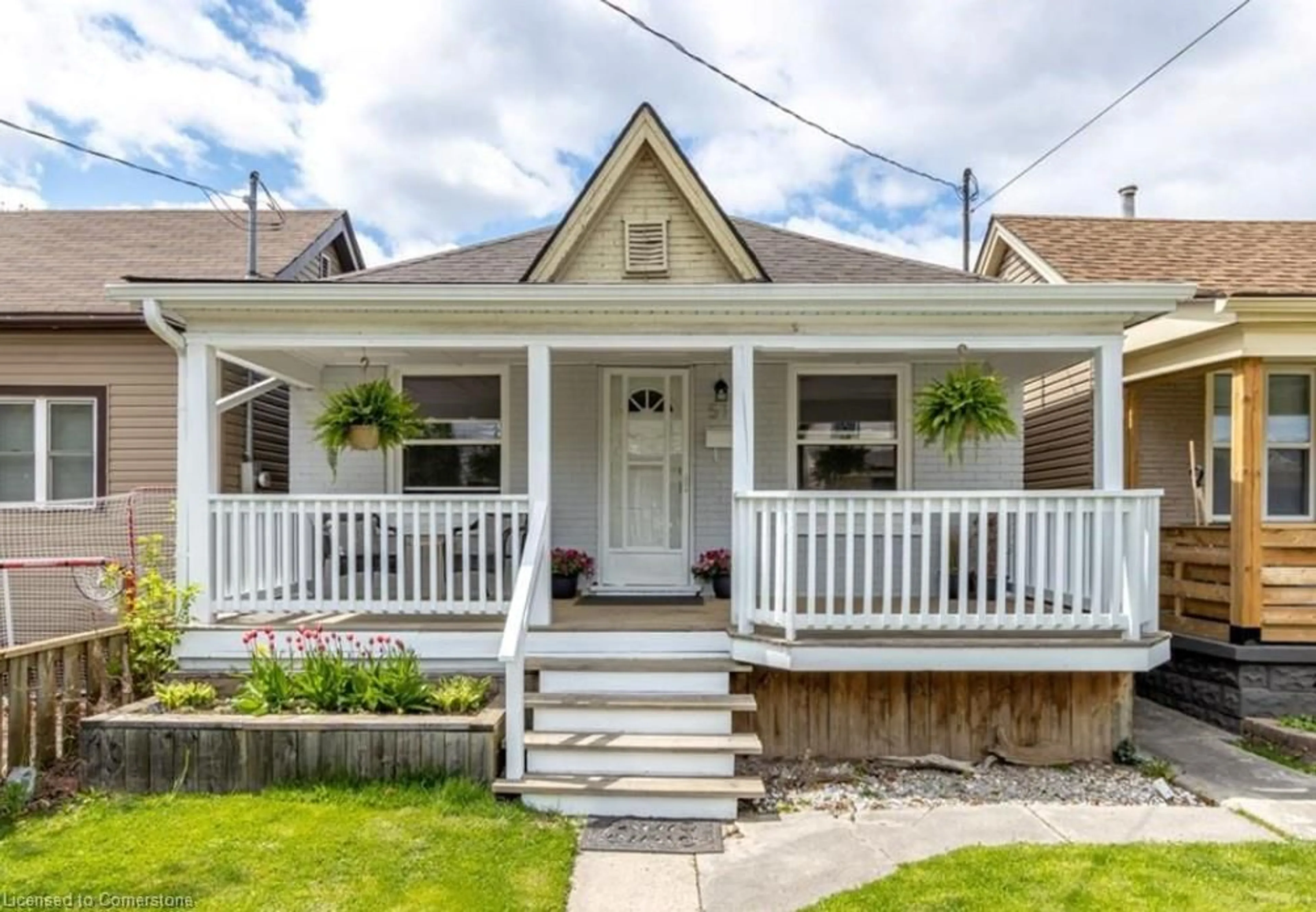 Home with vinyl exterior material, street for 51 Fairview Ave, Hamilton Ontario L8L 7B7