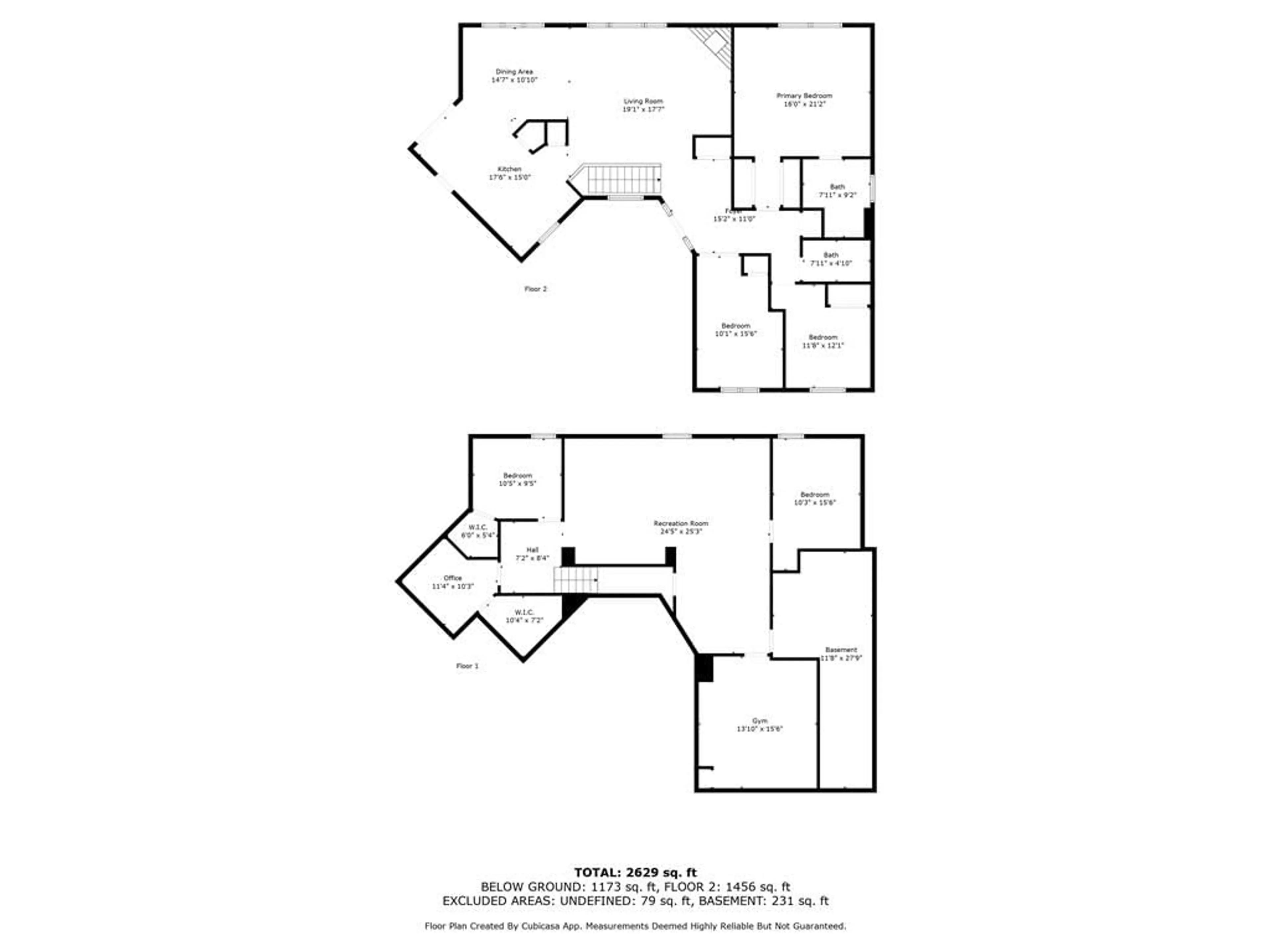 Floor plan for 21 Highland Dr, Oro-Medonte Ontario L0L 2L0