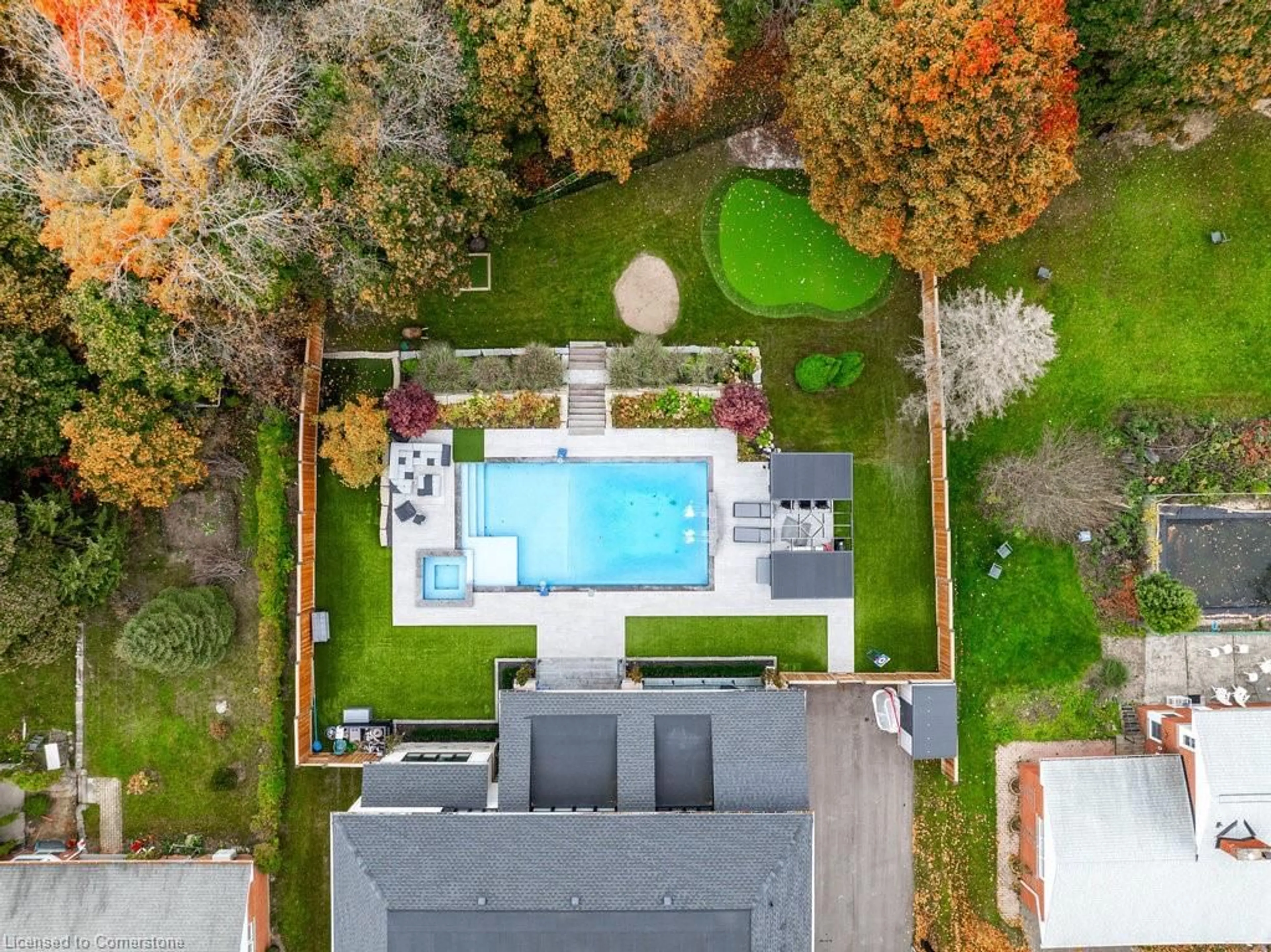 A pic from outside/outdoor area/front of a property/back of a property/a pic from drone, street for 57 Joymar Dr, Mississauga Ontario L5M 1G1